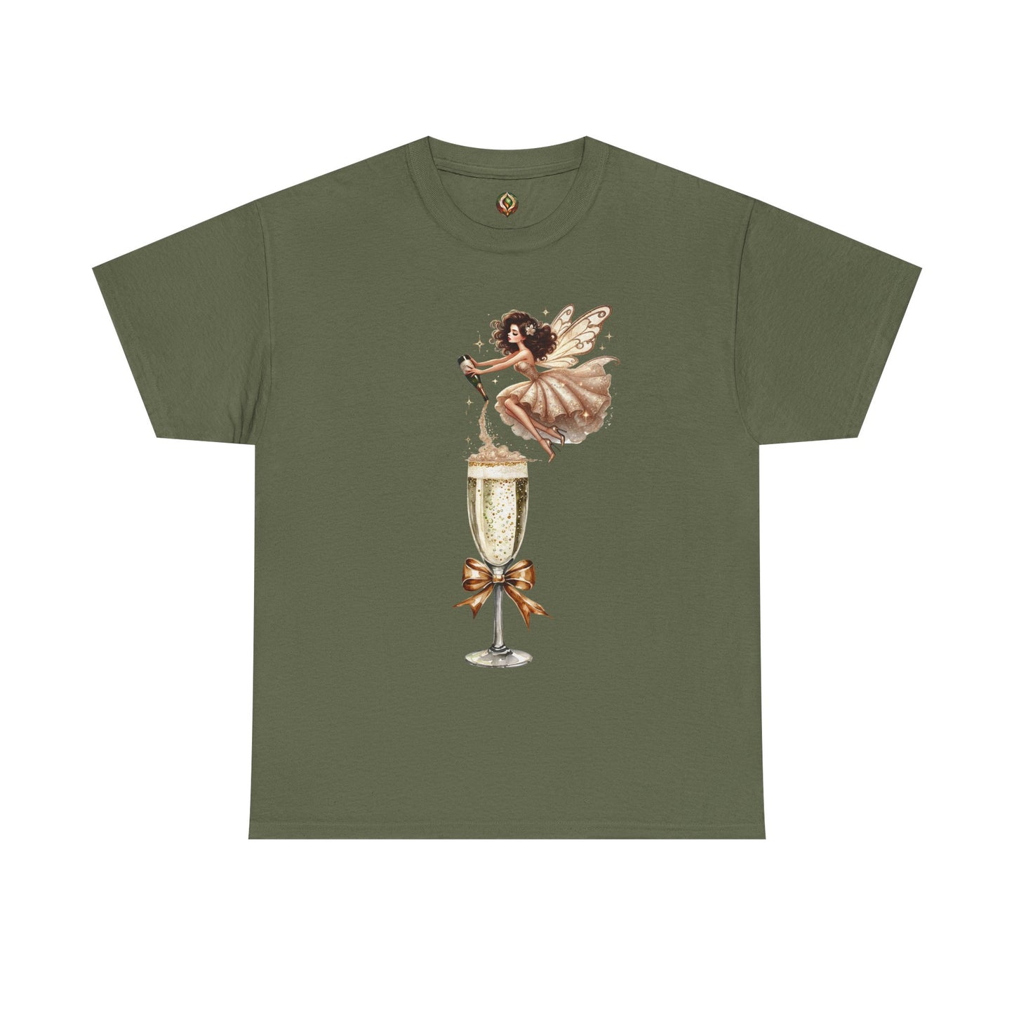 Pop, Fizz, Flutter – Champagne Wishes Unisex Tee