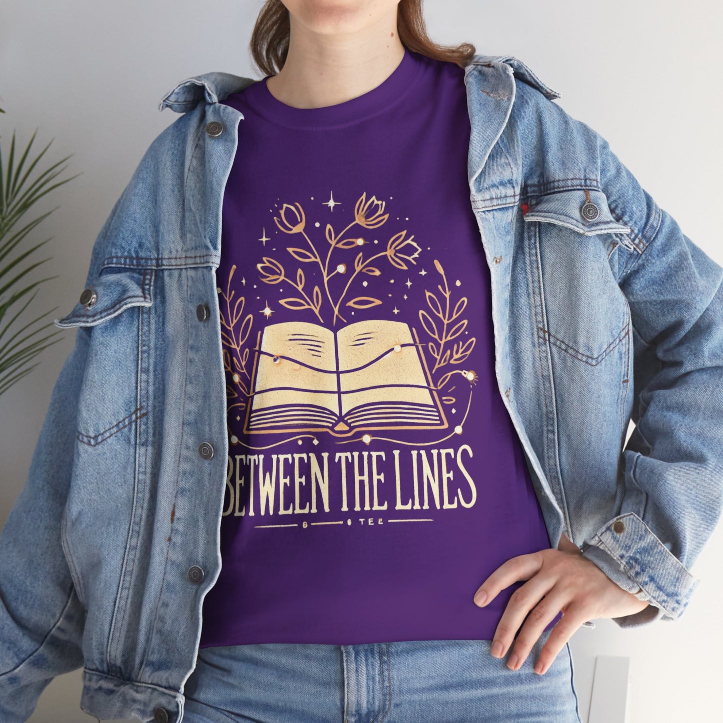 "Between the Lines" Unisex Cotton Tee