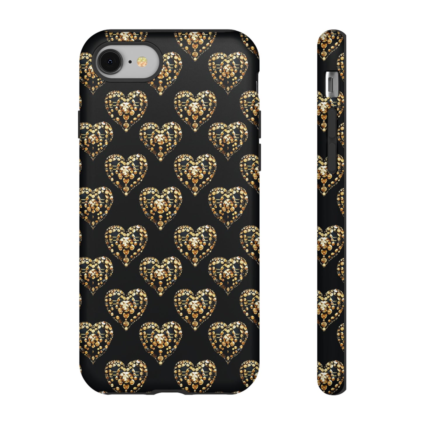 Golden Heart Luxe Phone Case