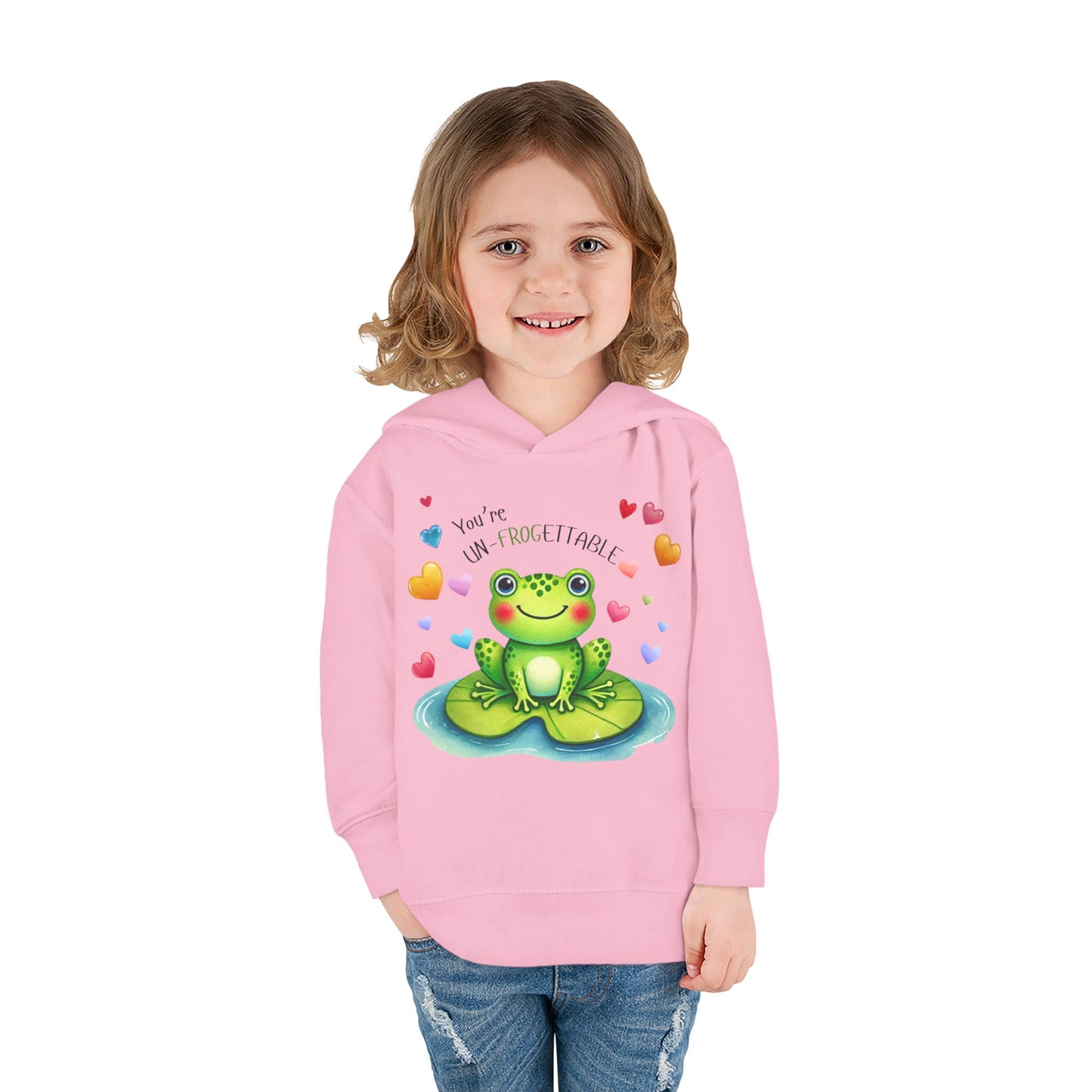 "Un-Frogettable Love" Toddler Hoodie