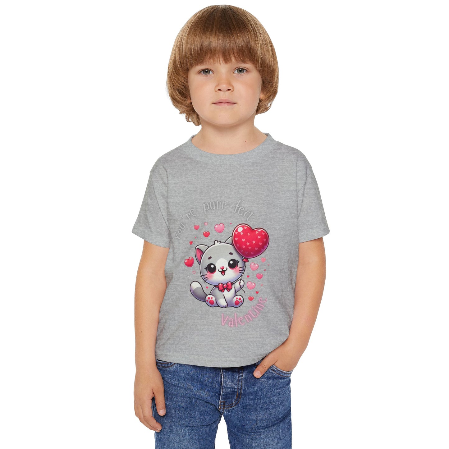 "You're Purr-fect, Valentine" Toddler T-Shirt