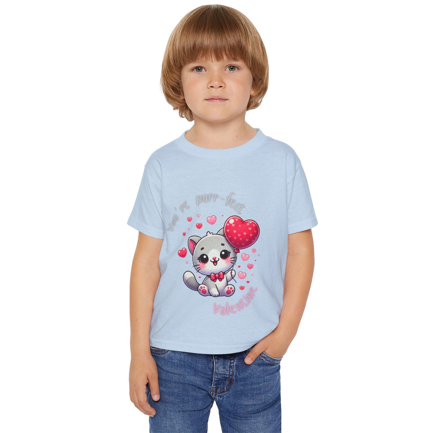 "You're Purr-fect, Valentine" Toddler T-Shirt