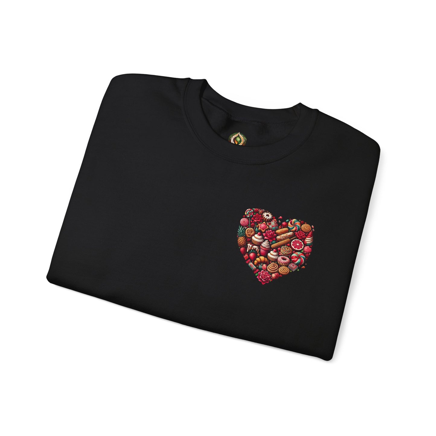 "Love in Every Stitch" Crewneck Sweatshirt