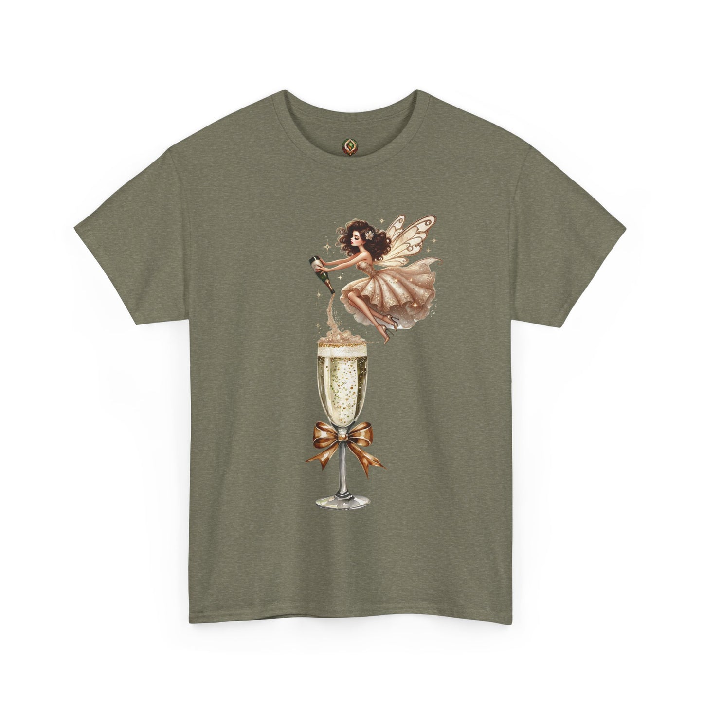 Pop, Fizz, Flutter – Champagne Wishes Unisex Tee
