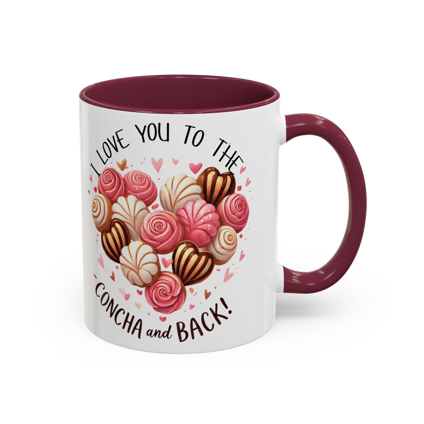 "Concha and Back" Colorful Mug (11oz, 15oz)