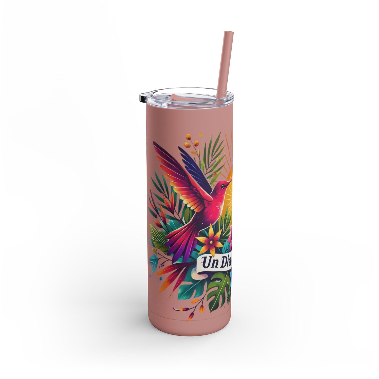 "Un Día a La Vez" Skinny Tumbler (20oz)