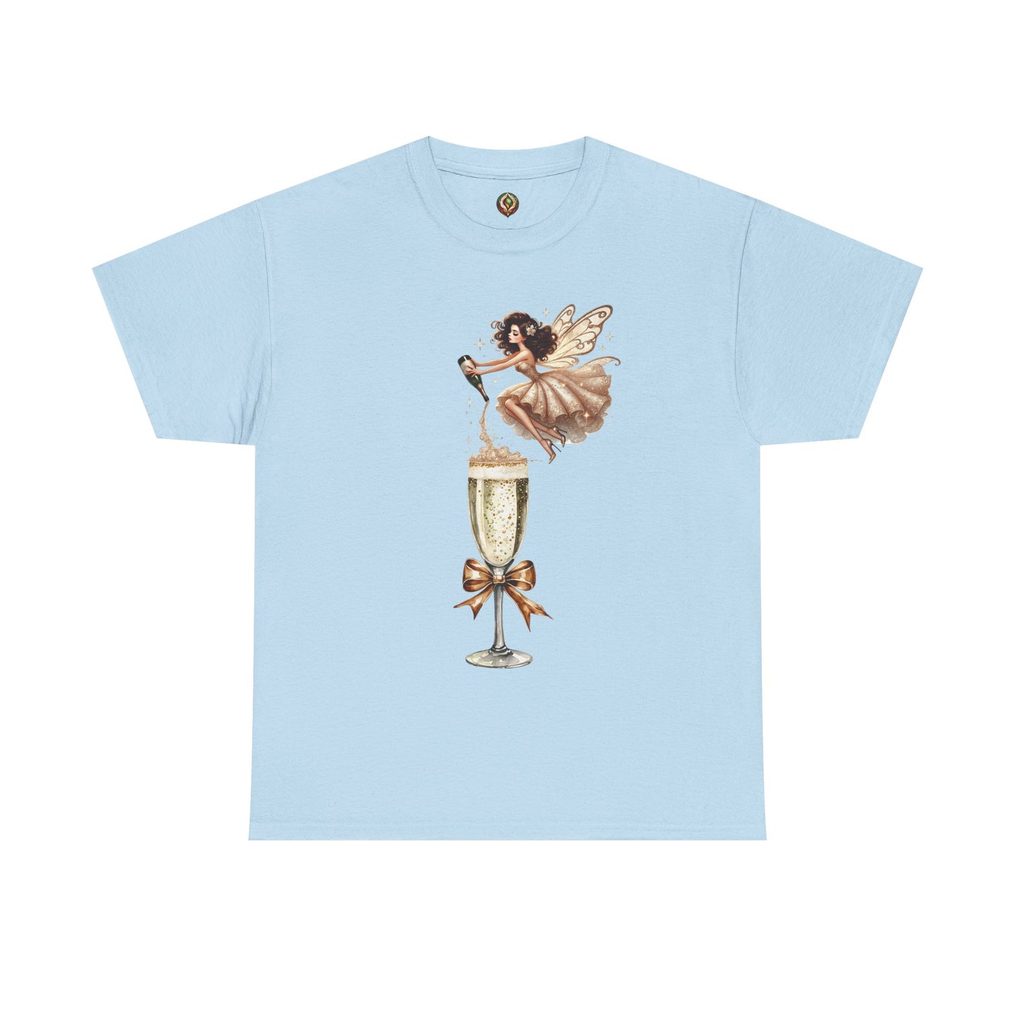 Pop, Fizz, Flutter – Champagne Wishes Unisex Tee
