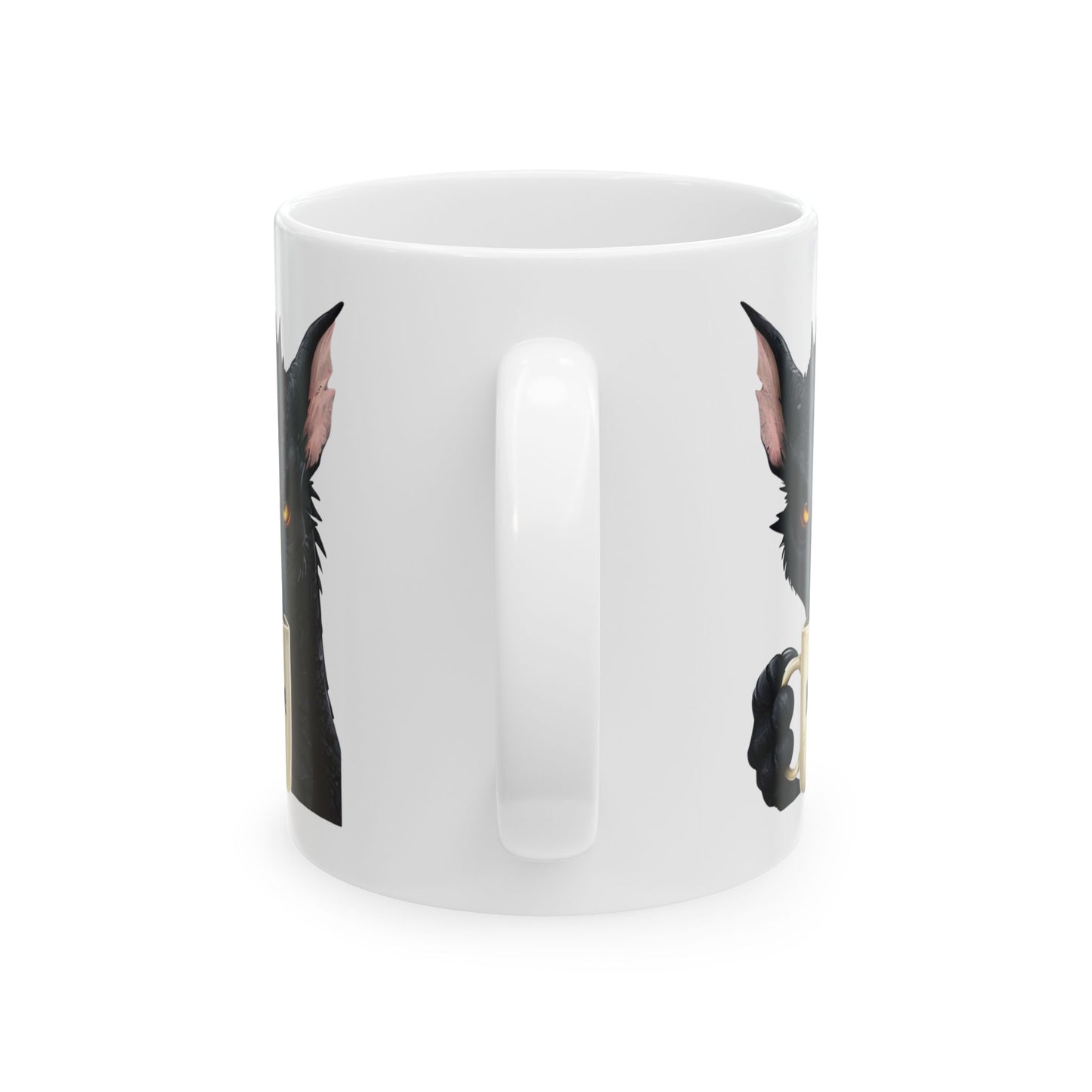 Nope Dragon Ceramic Mug β Powered by Caffeine & Zero Tolerance βπ (11oz, 15oz)