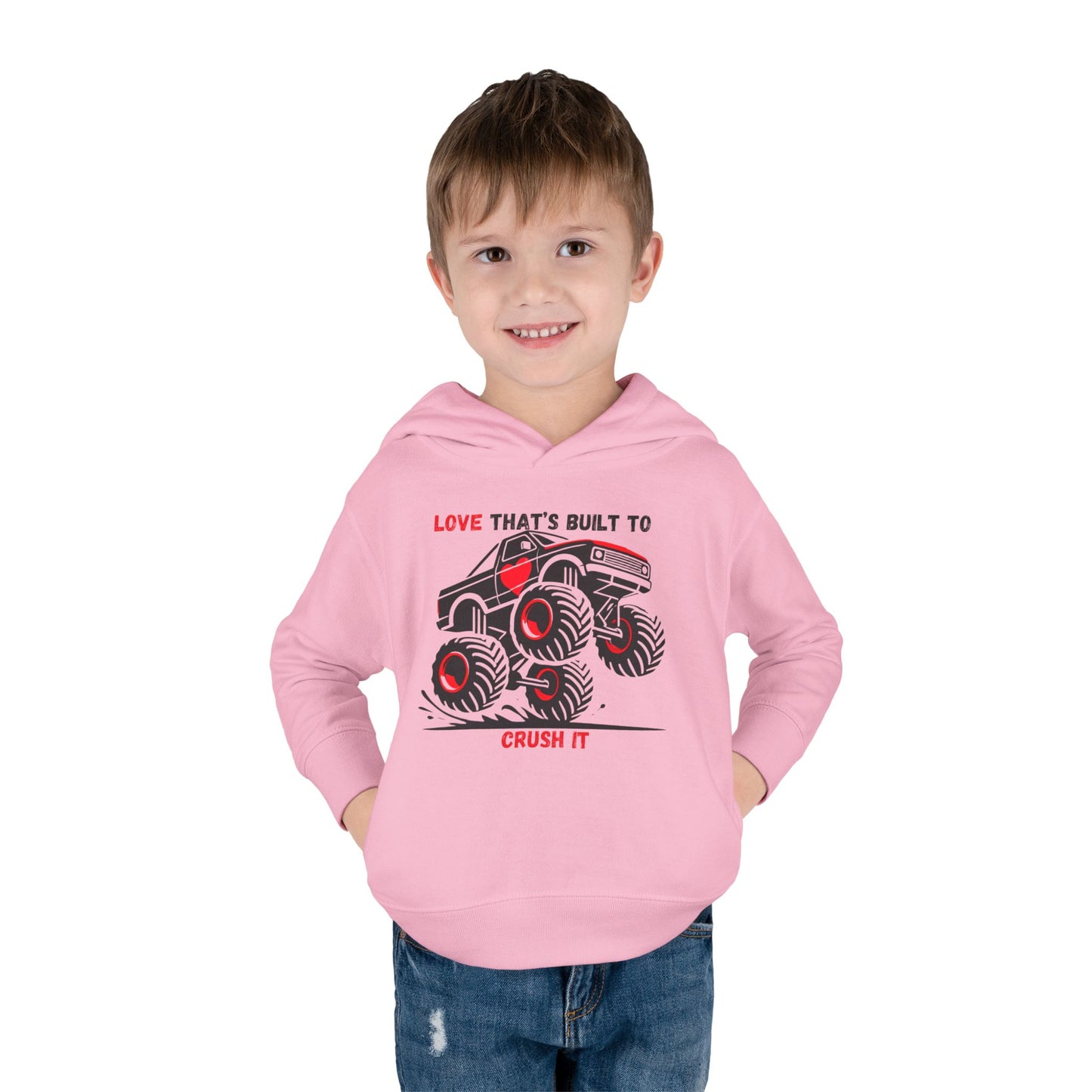 "Built to Crush It" Toddler Hoodie