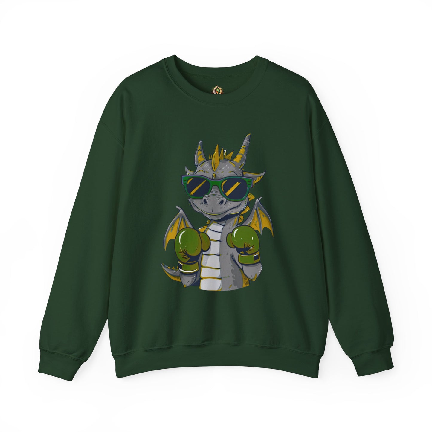 Boxing Dragon Crewneck Sweatshirt – Cozy Style with a Punch 🥊🐉