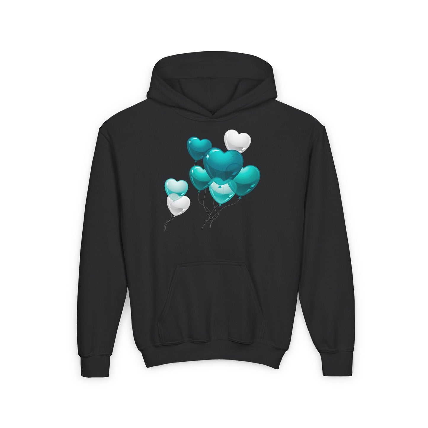 Aqua Love Youth Hoodie