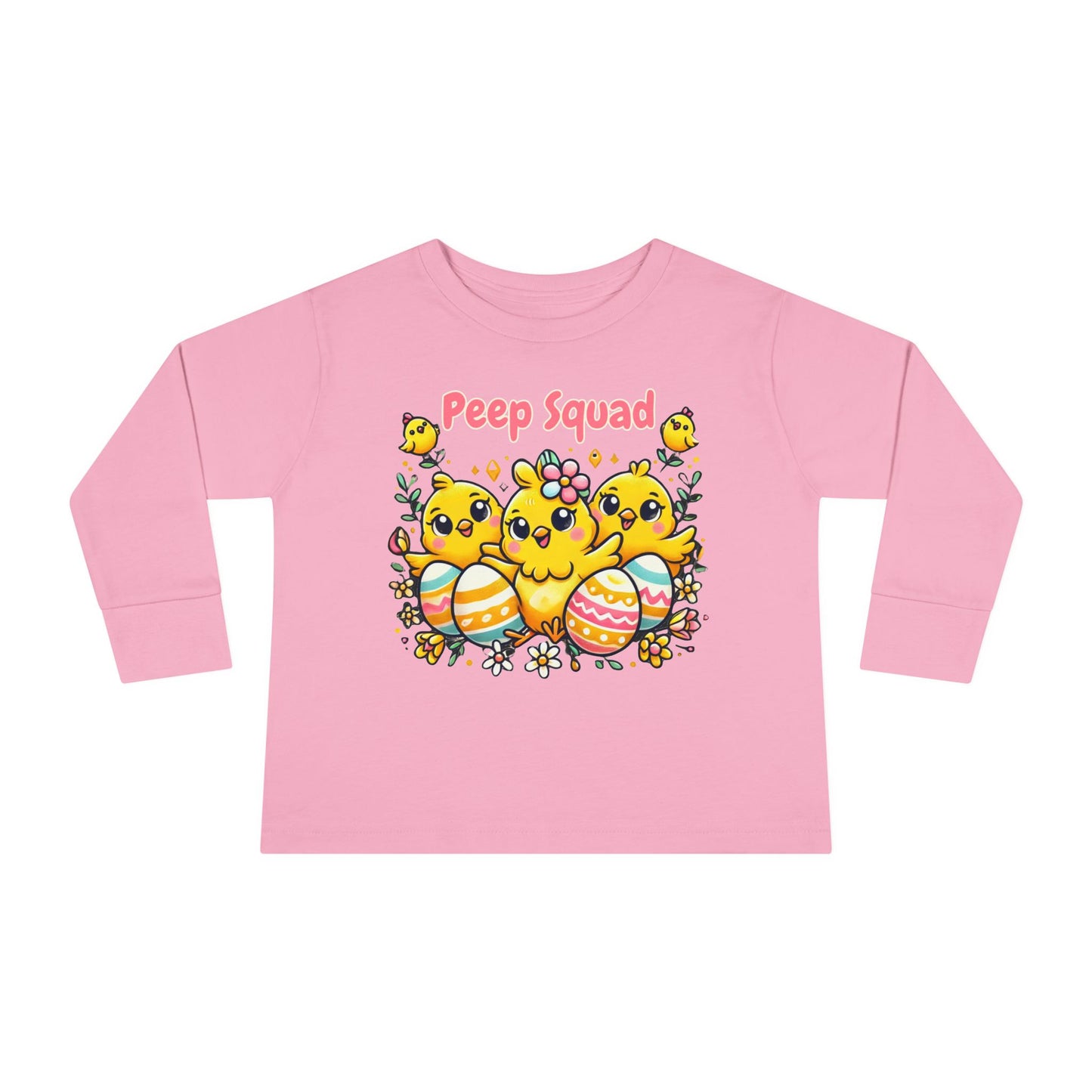 “Peep Squad” – Toddler Long Sleeve Tee