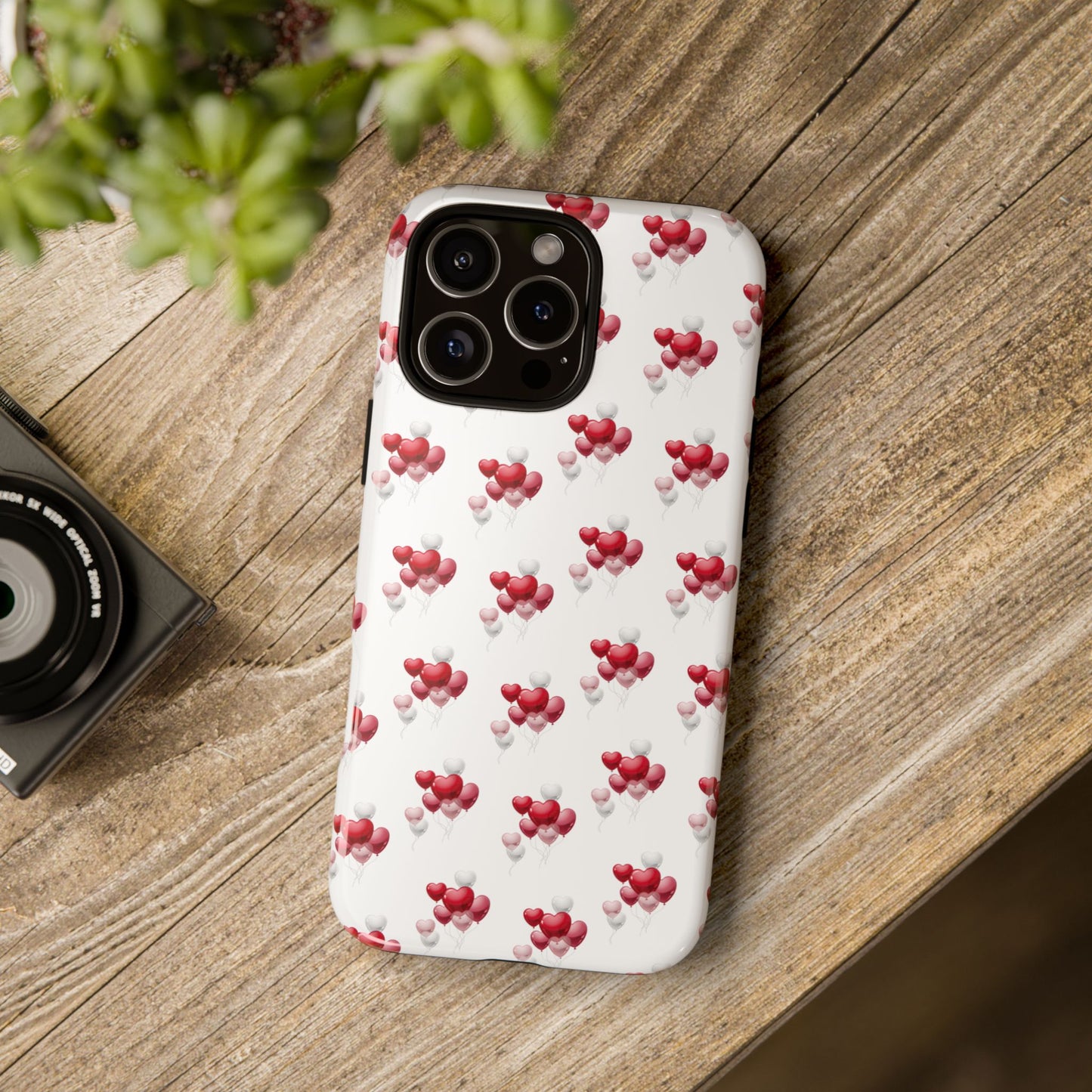 Floating Hearts Tough Phone Case