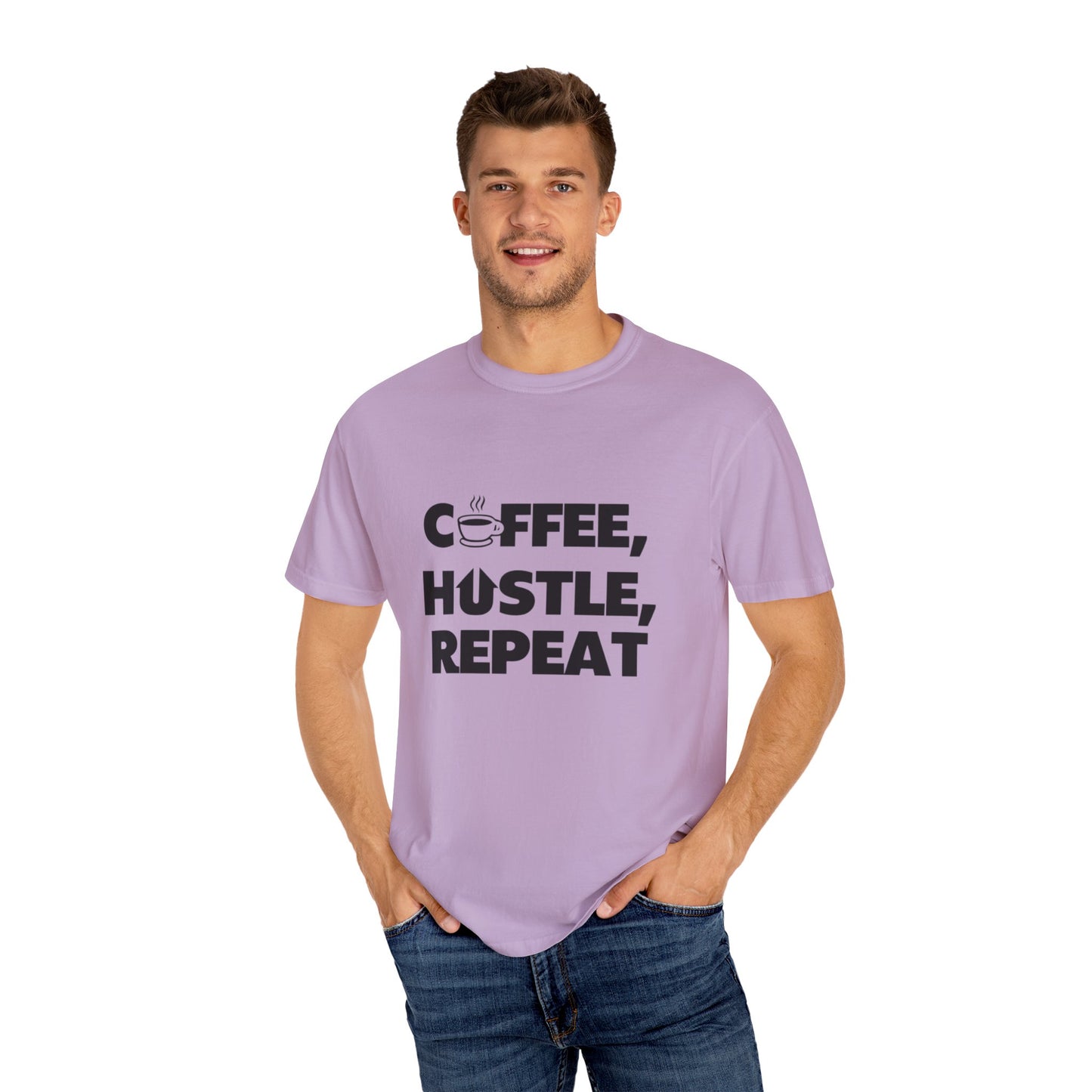 "Coffee, Hustle, Repeat" Unisex T-Shirt