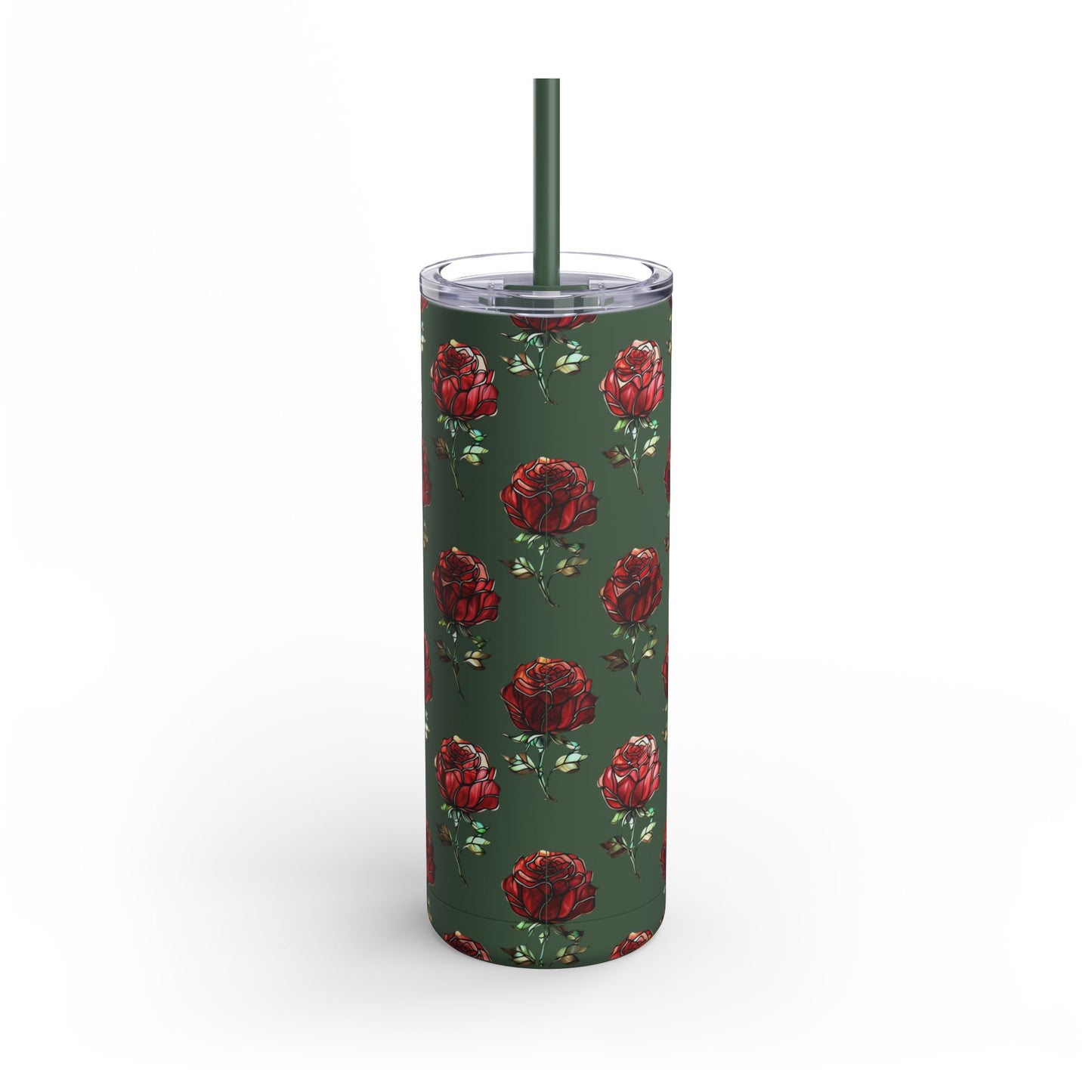"Timeless Roses" Skinny Matte Tumbler, 20oz