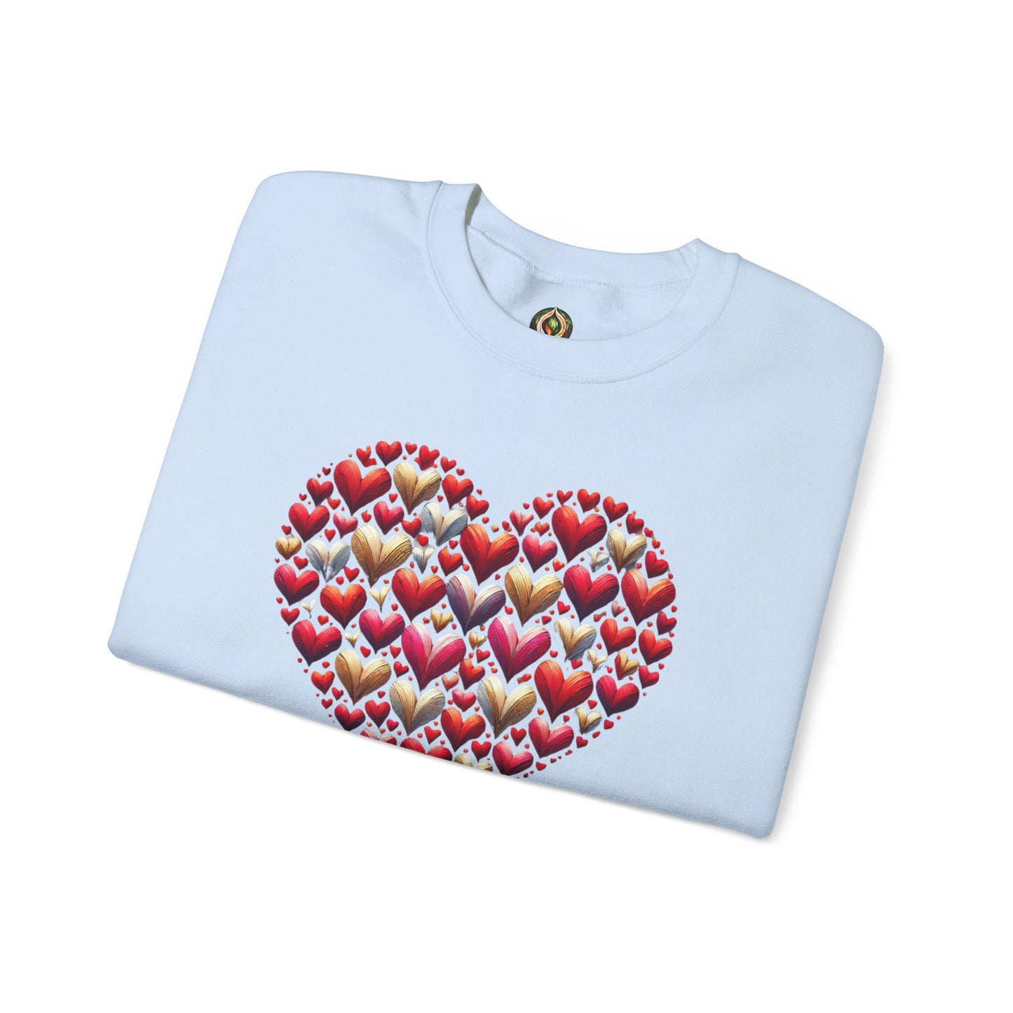 Love, Layers, & Cozy Vibes Unisex Crewneck Sweatshirt