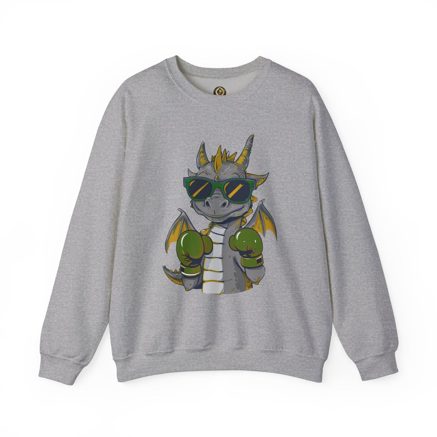 Boxing Dragon Crewneck Sweatshirt – Cozy Style with a Punch 🥊🐉