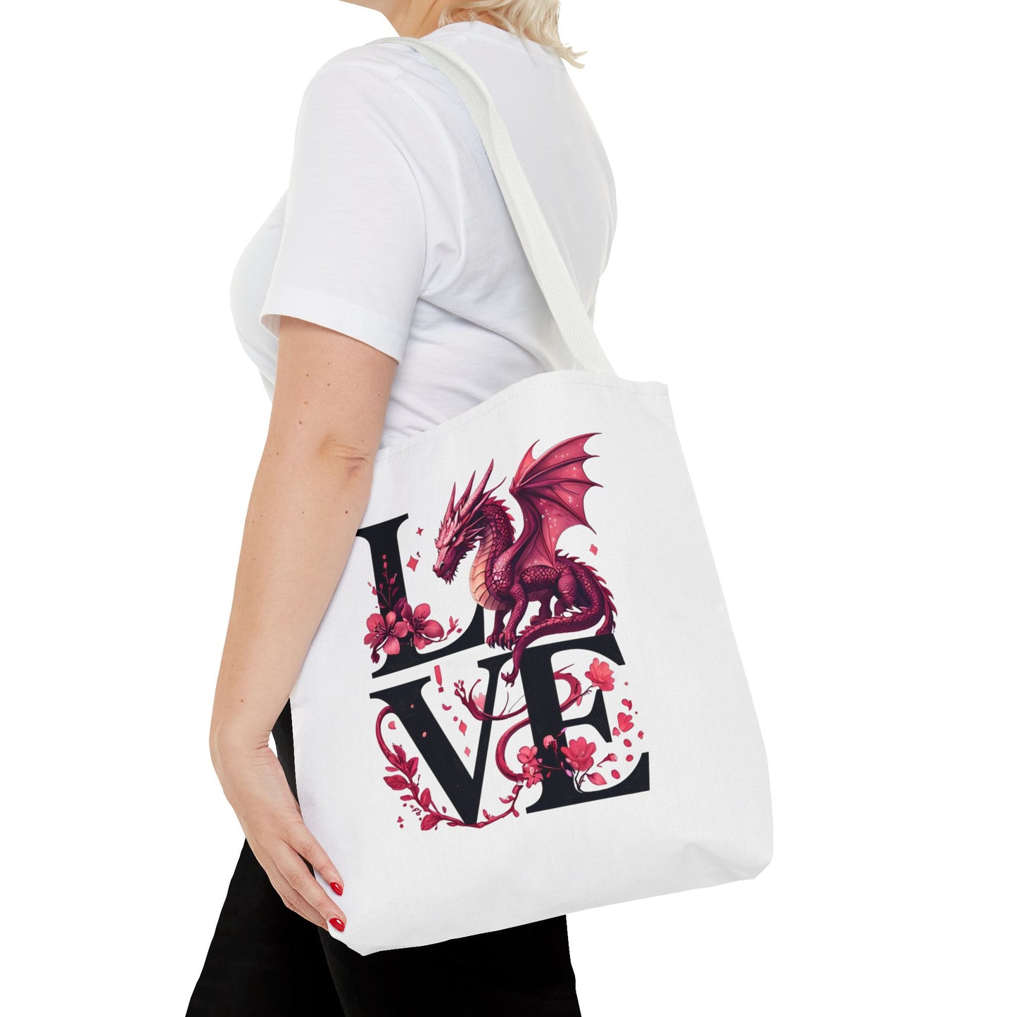 Love in Dragon Form πβ€οΈ Tote Bag