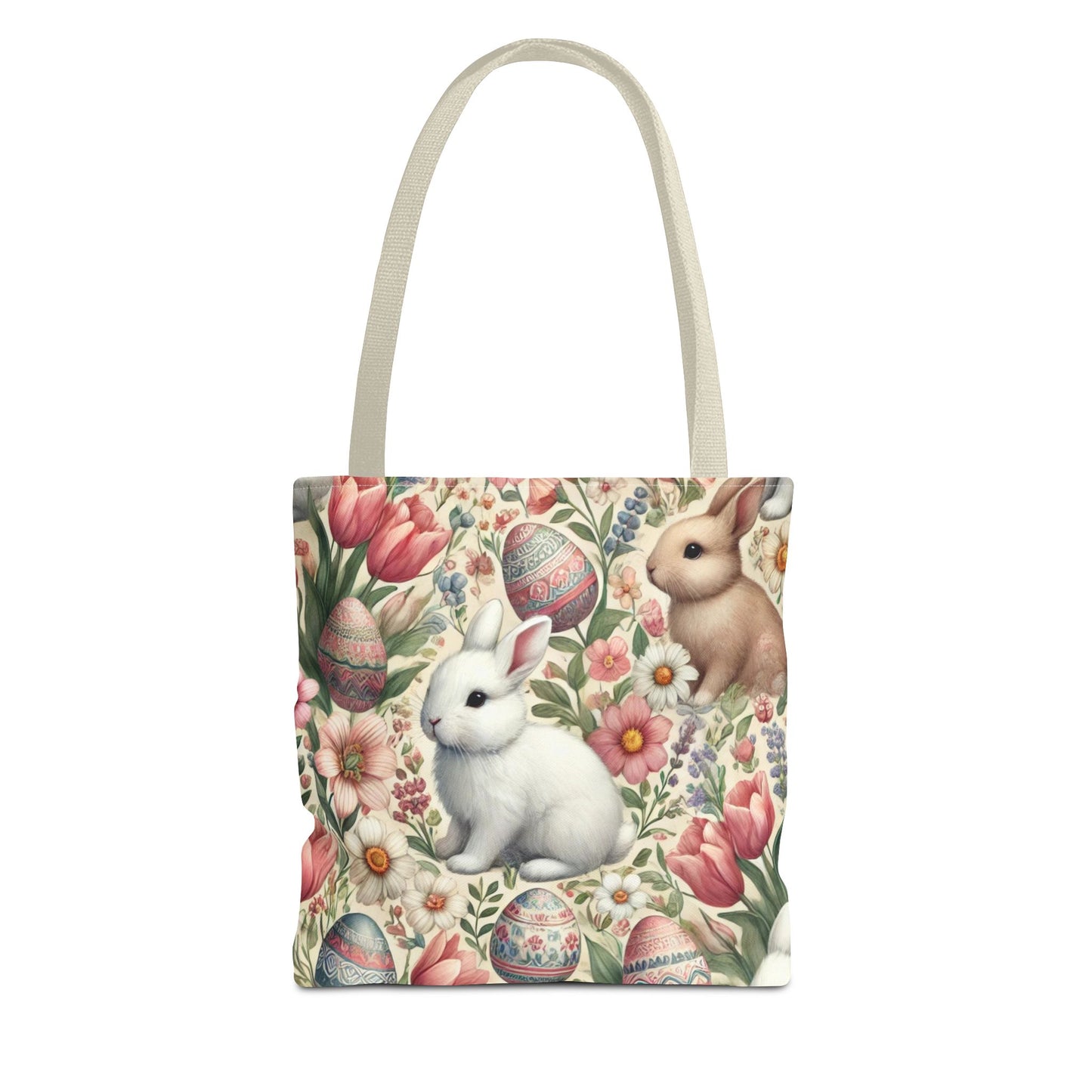 Spring Meadow Bunny Tote Bag🌸🐰