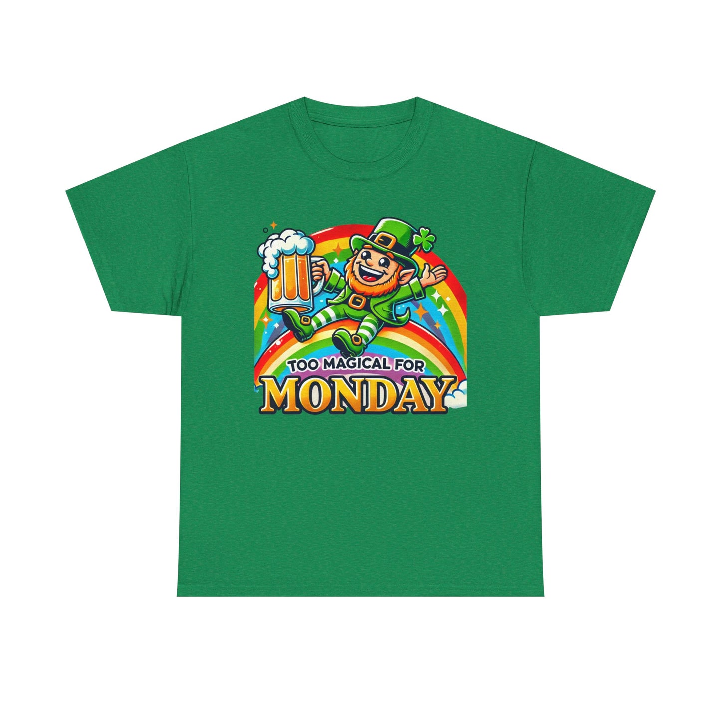 "Too Magical for Monday" St. Patrick’s Day Shirt – Unisex Lucky Tee