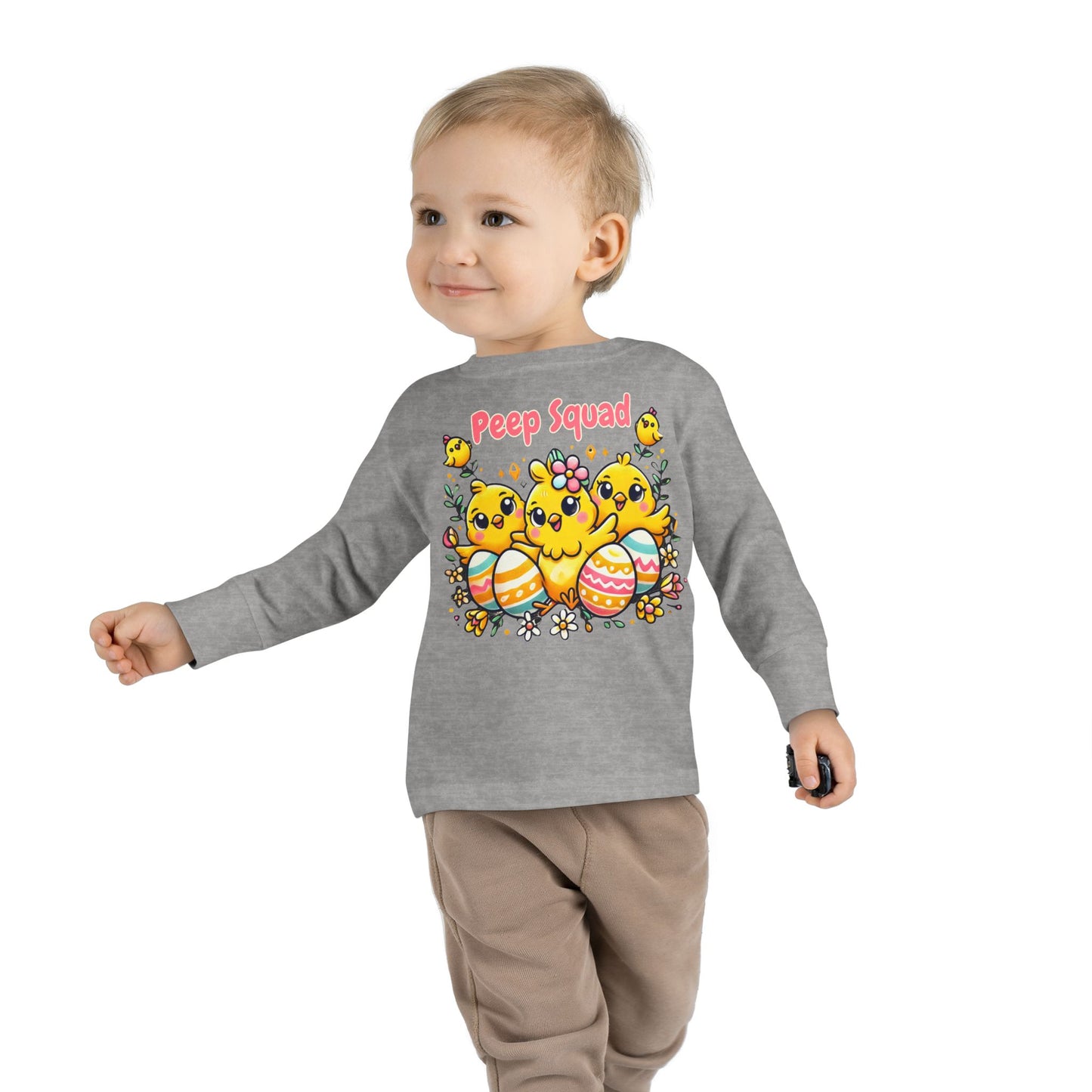 “Peep Squad” – Toddler Long Sleeve Tee