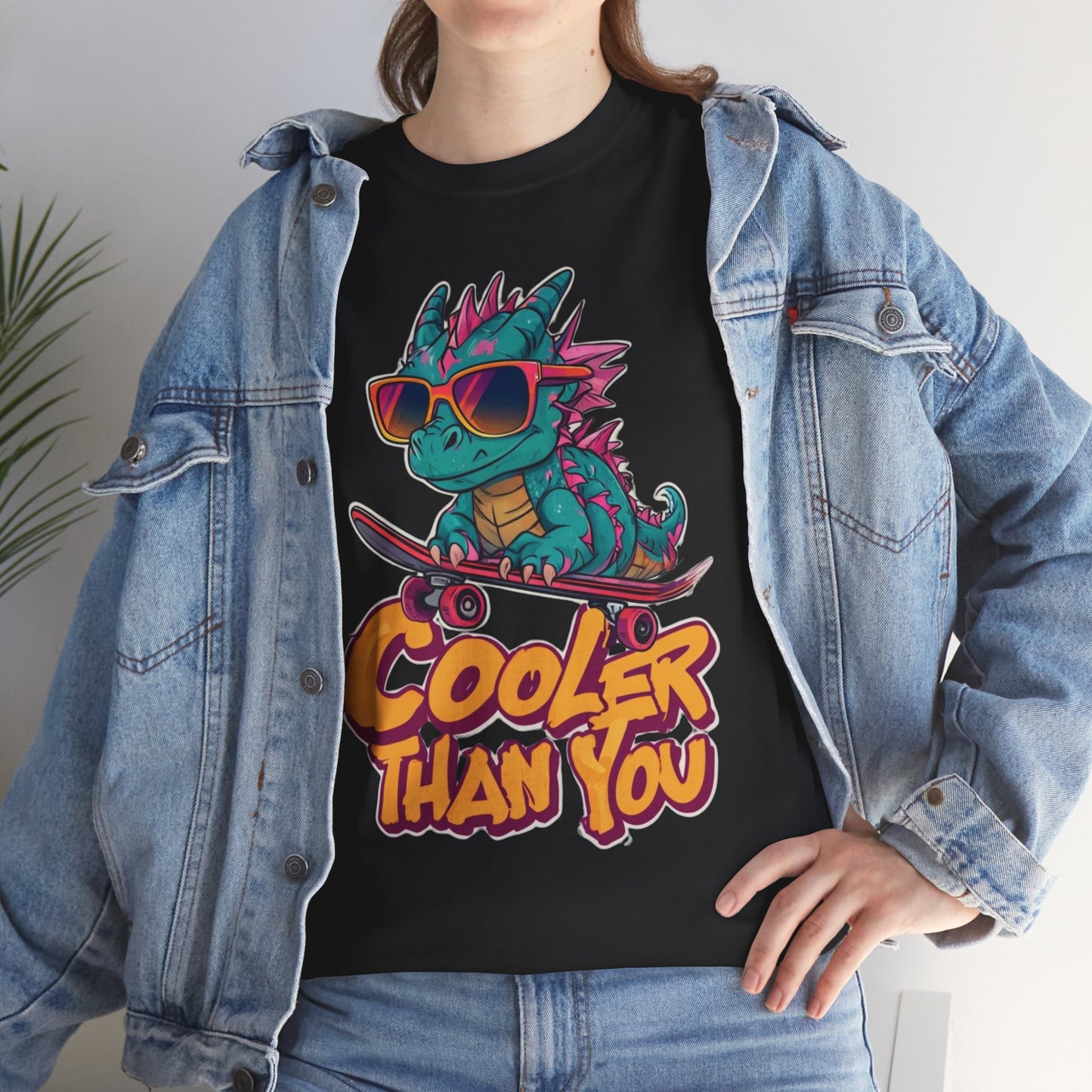 Cooler Than You Dragon Unisex Tee β Dripping in Mythical Swagger ππΆοΈ