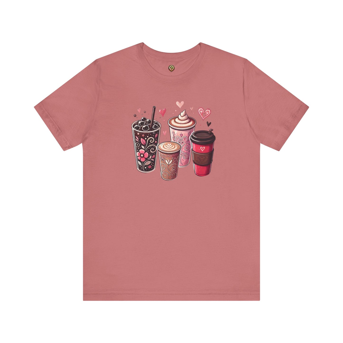 "Cup of Love" Coffee Lovers Tee