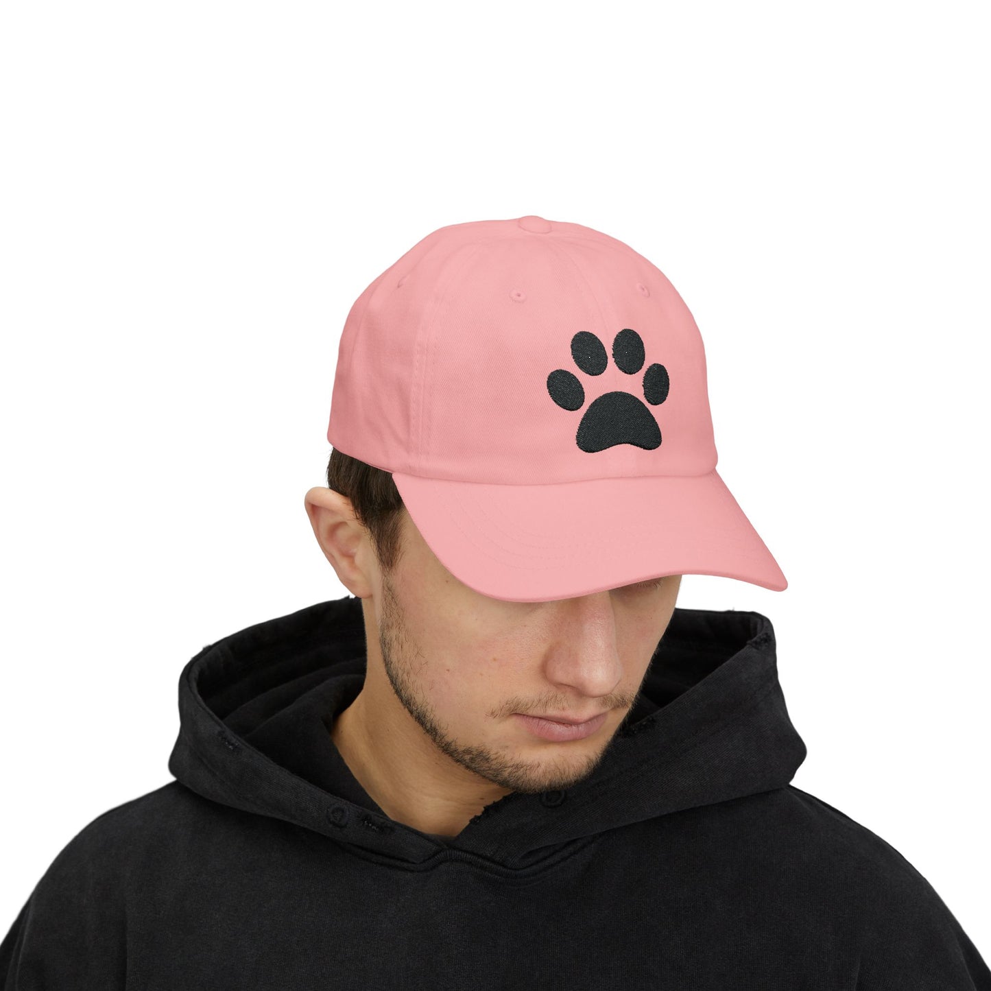 Minimalist Paw Print – Classic Dad Cap