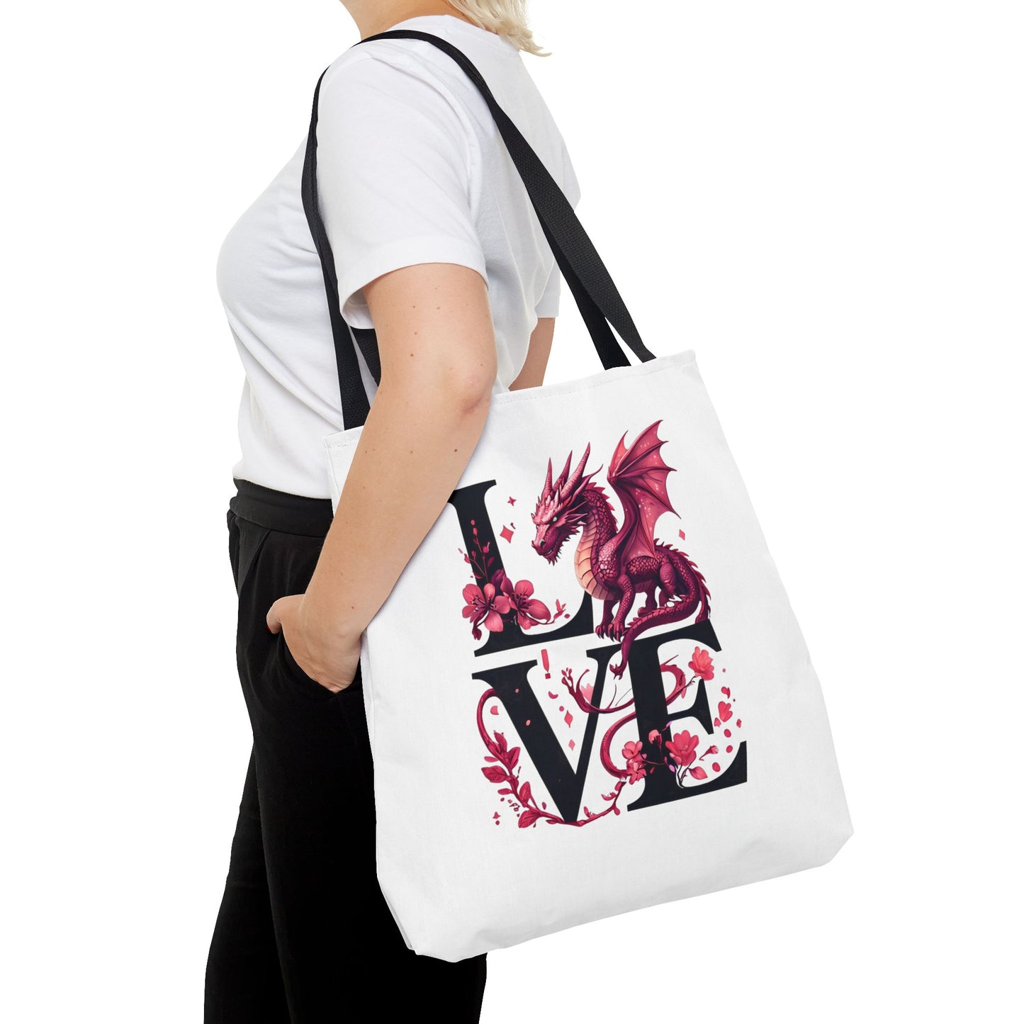 Love in Dragon Form πβ€οΈ Tote Bag