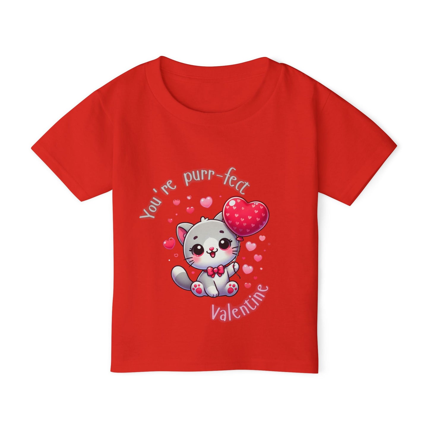 "You're Purr-fect, Valentine" Toddler T-Shirt