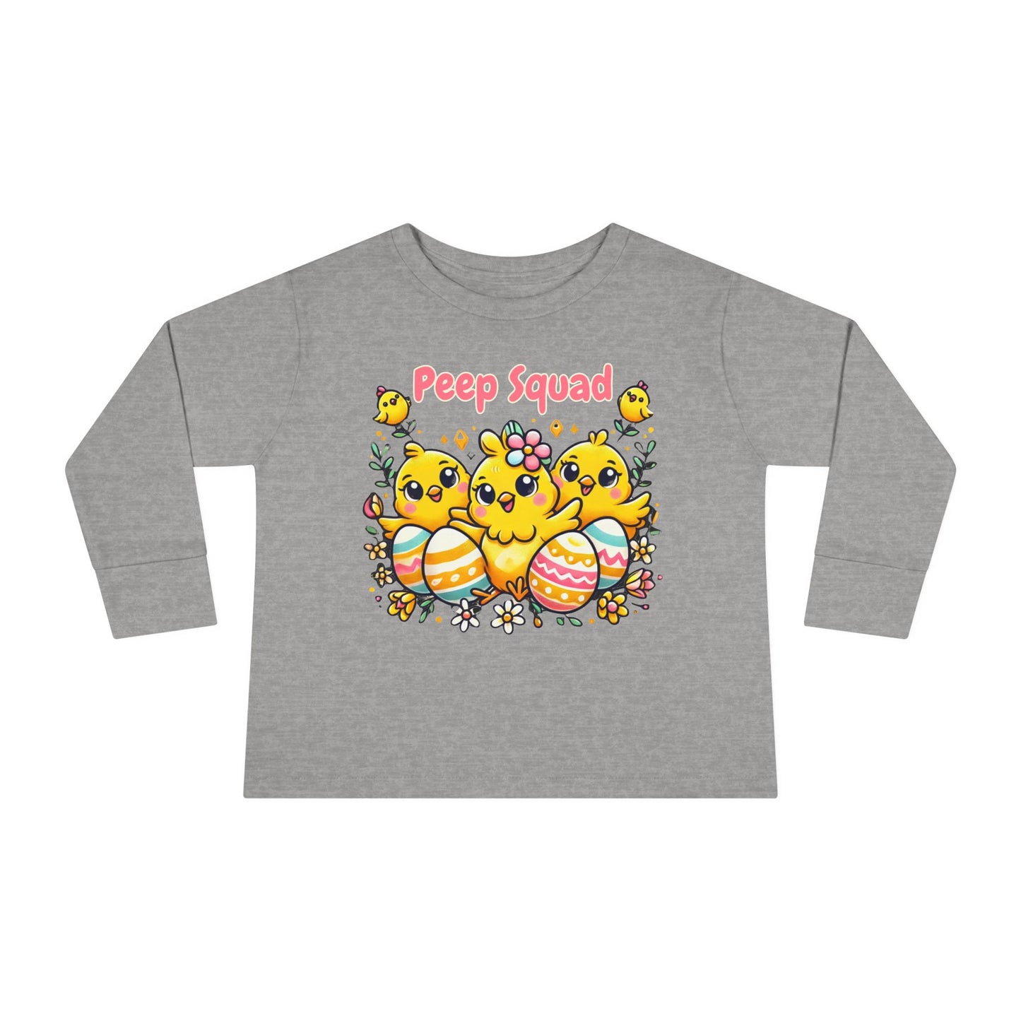 “Peep Squad” – Toddler Long Sleeve Tee
