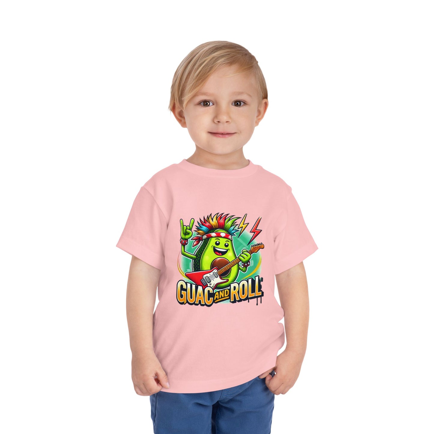 "Guac and Roll" Toddler Short Sleeve Tee