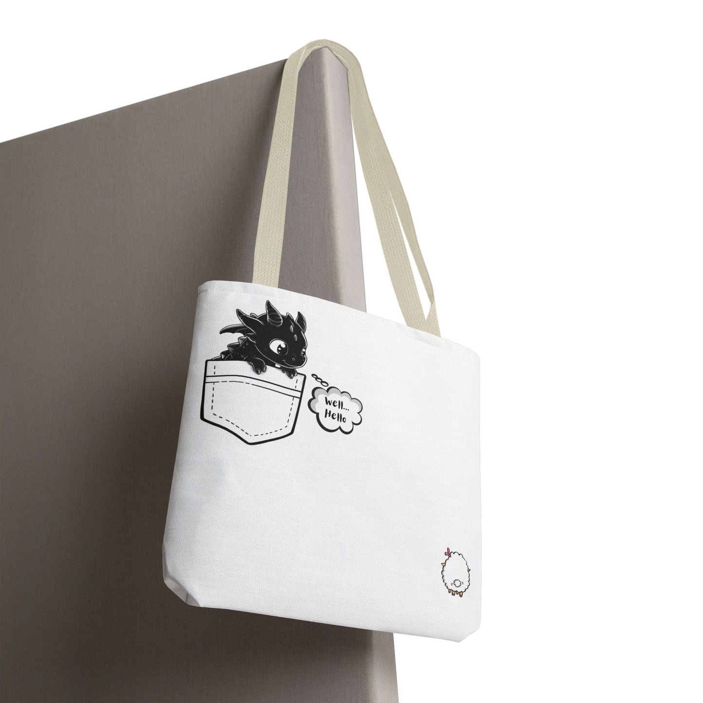 Well… Hello, Snack—I Mean, Friend Tote 🐉😏