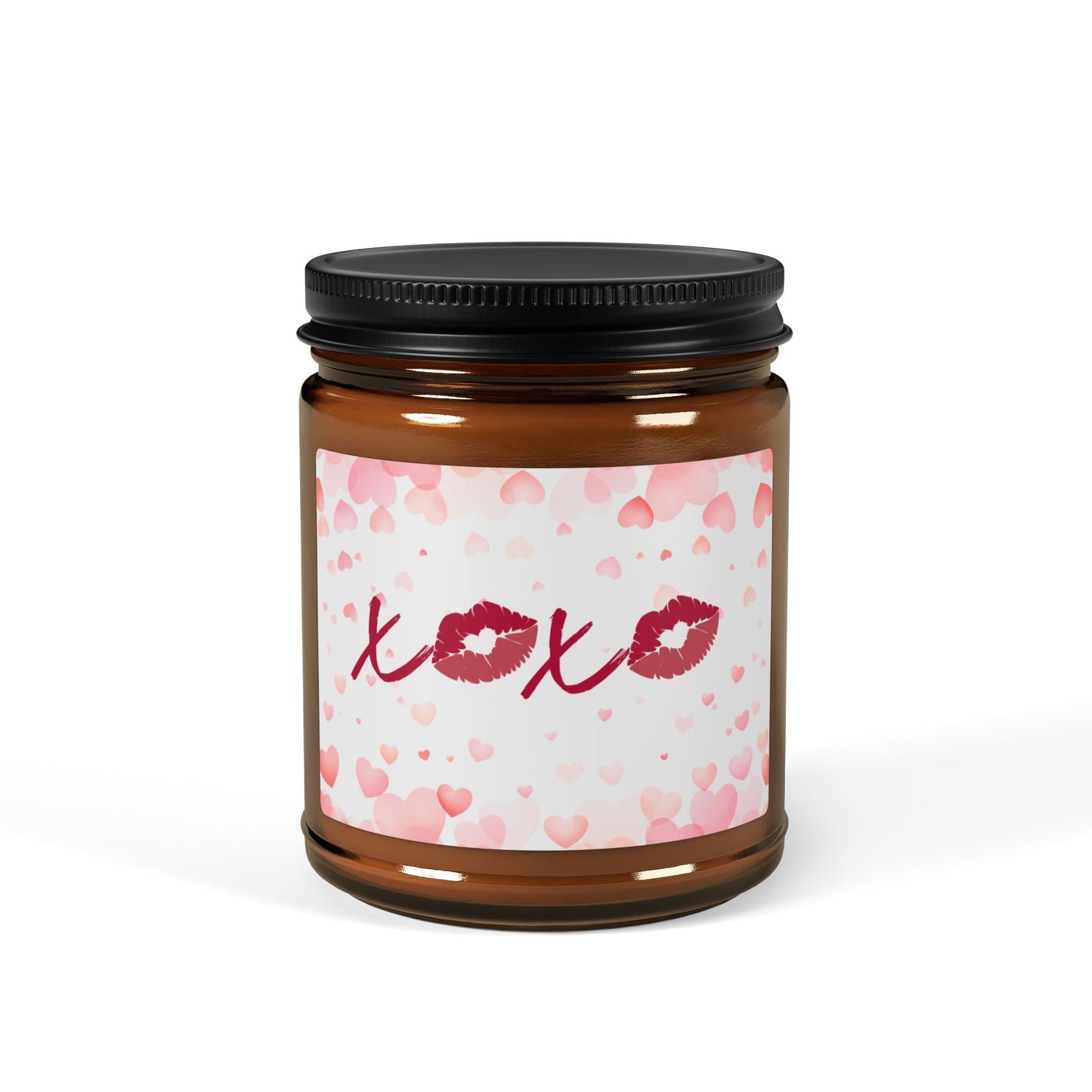 "XOXO" Amber Jar Scented Candle