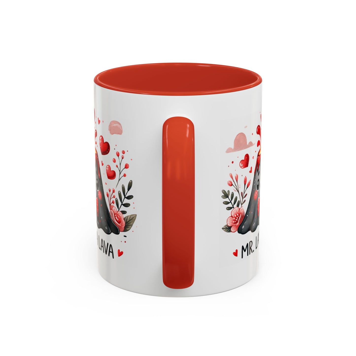 "Mr. Lava Lava Floral Charm" Accent Mug (11oz, 15oz)