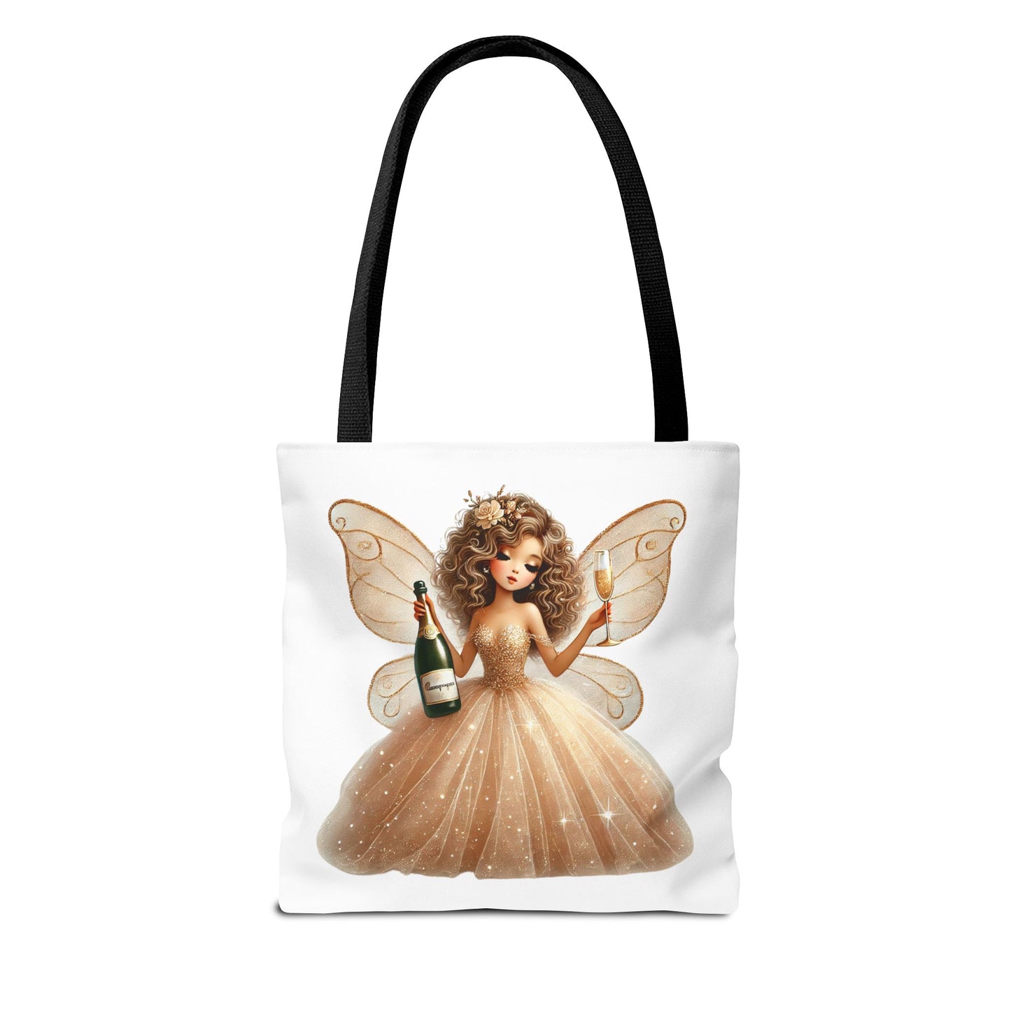 Golden Belle of Champagne Dreams – Luxe Tote Bag