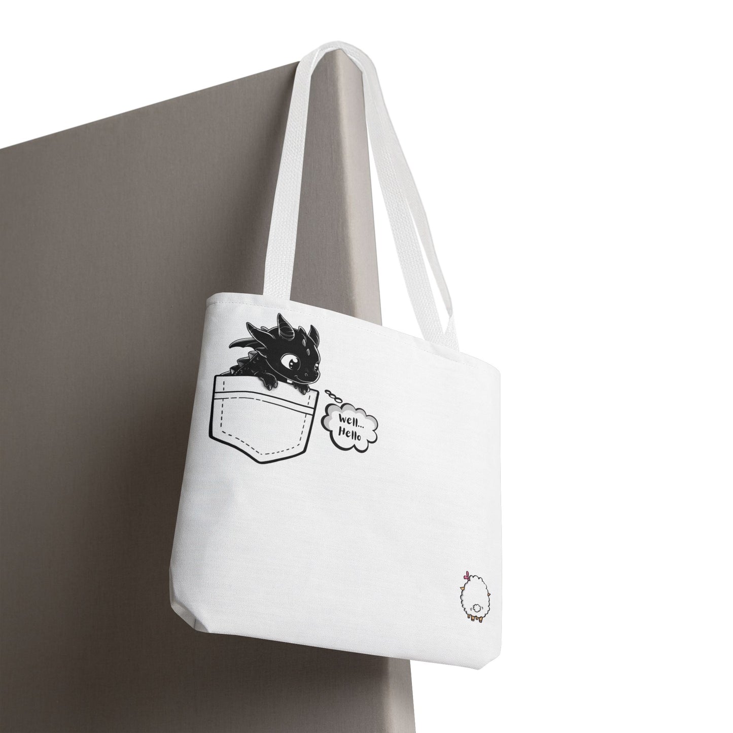 Well… Hello, Snack—I Mean, Friend Tote 🐉😏