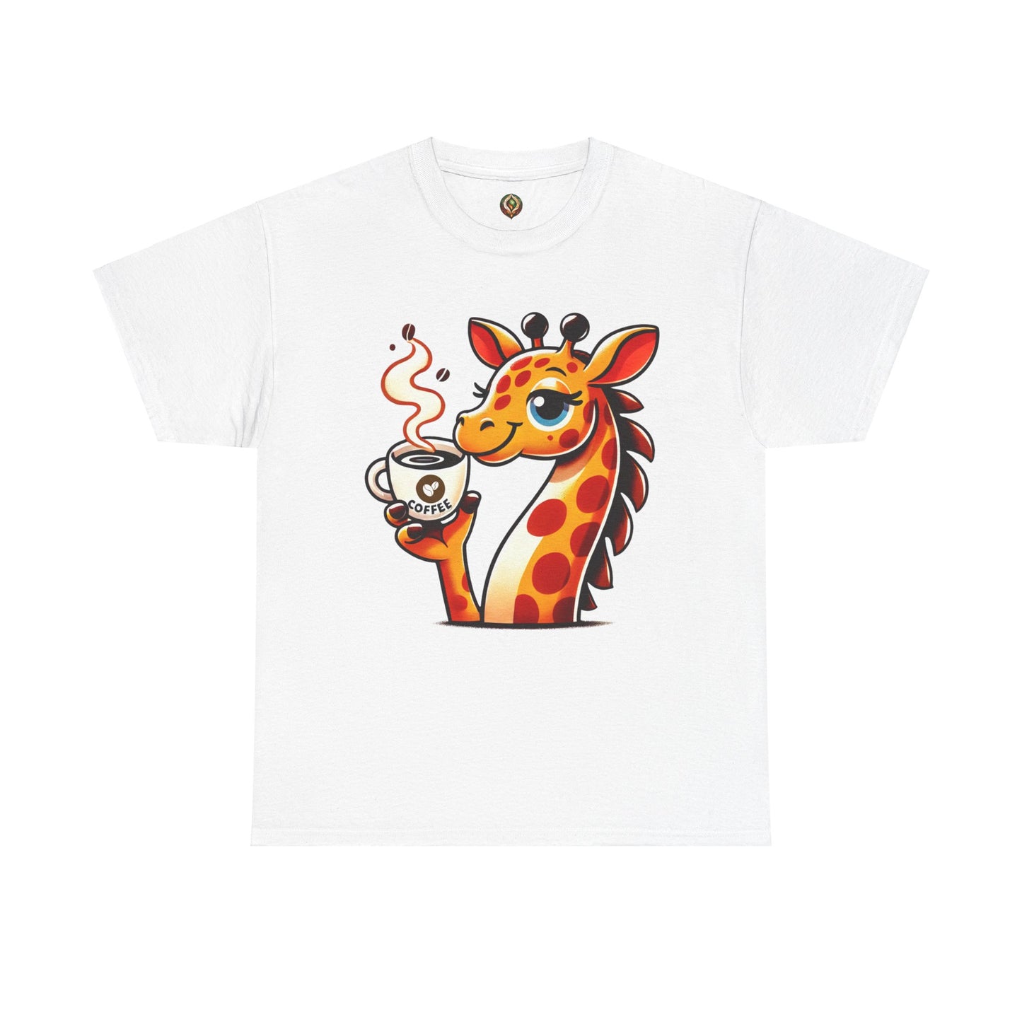 "Sassy Giraffe Coffee Lover" Unisex Tee