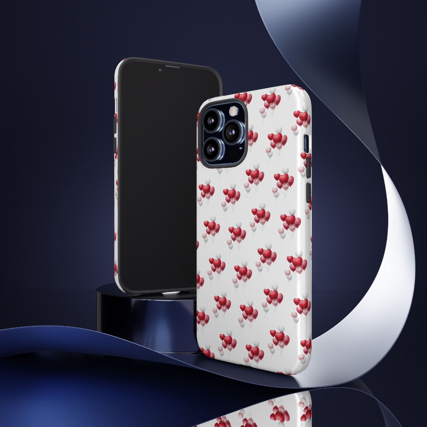 Floating Hearts Tough Phone Case