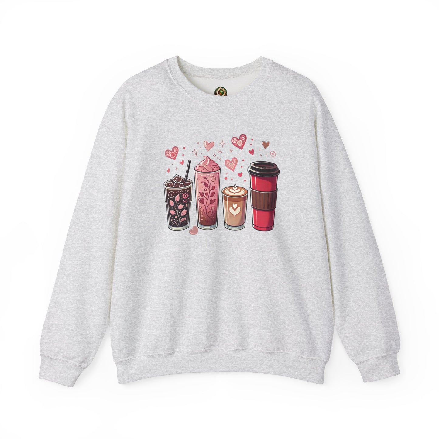 "Cup of Love" Coffee Lovers Crewneck