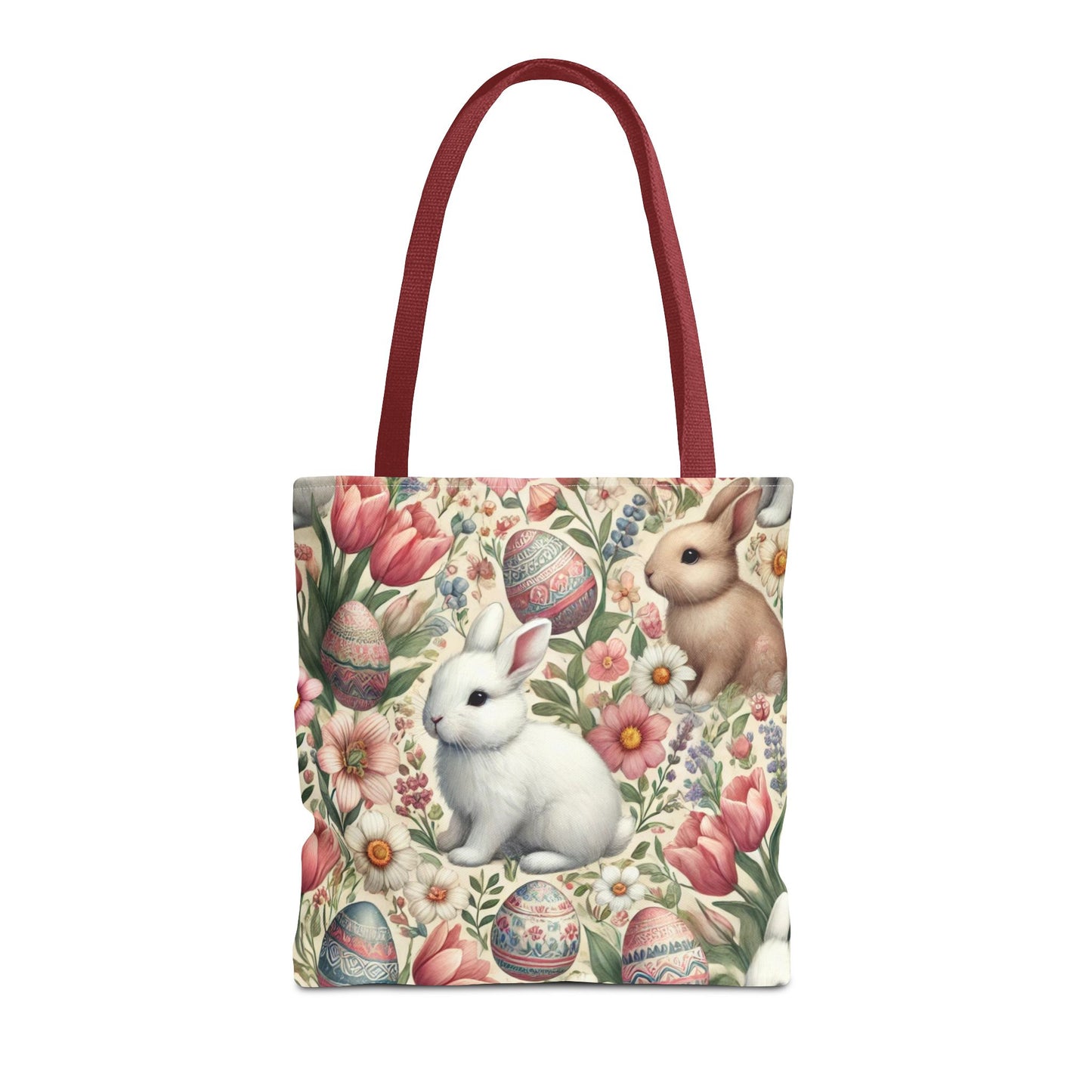 Spring Meadow Bunny Tote Bag🌸🐰
