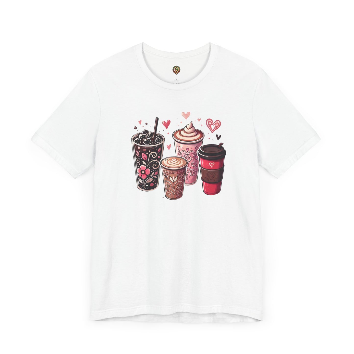 "Cup of Love" Coffee Lovers Tee