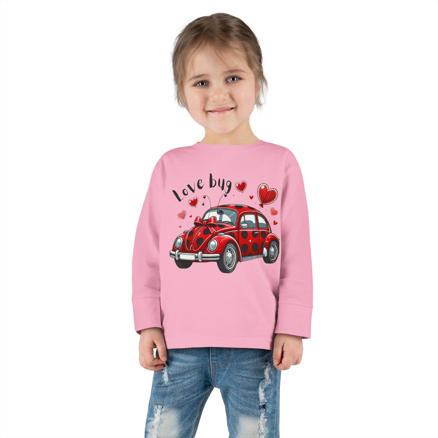 "Love Bug" Toddler Long Sleeve Tee