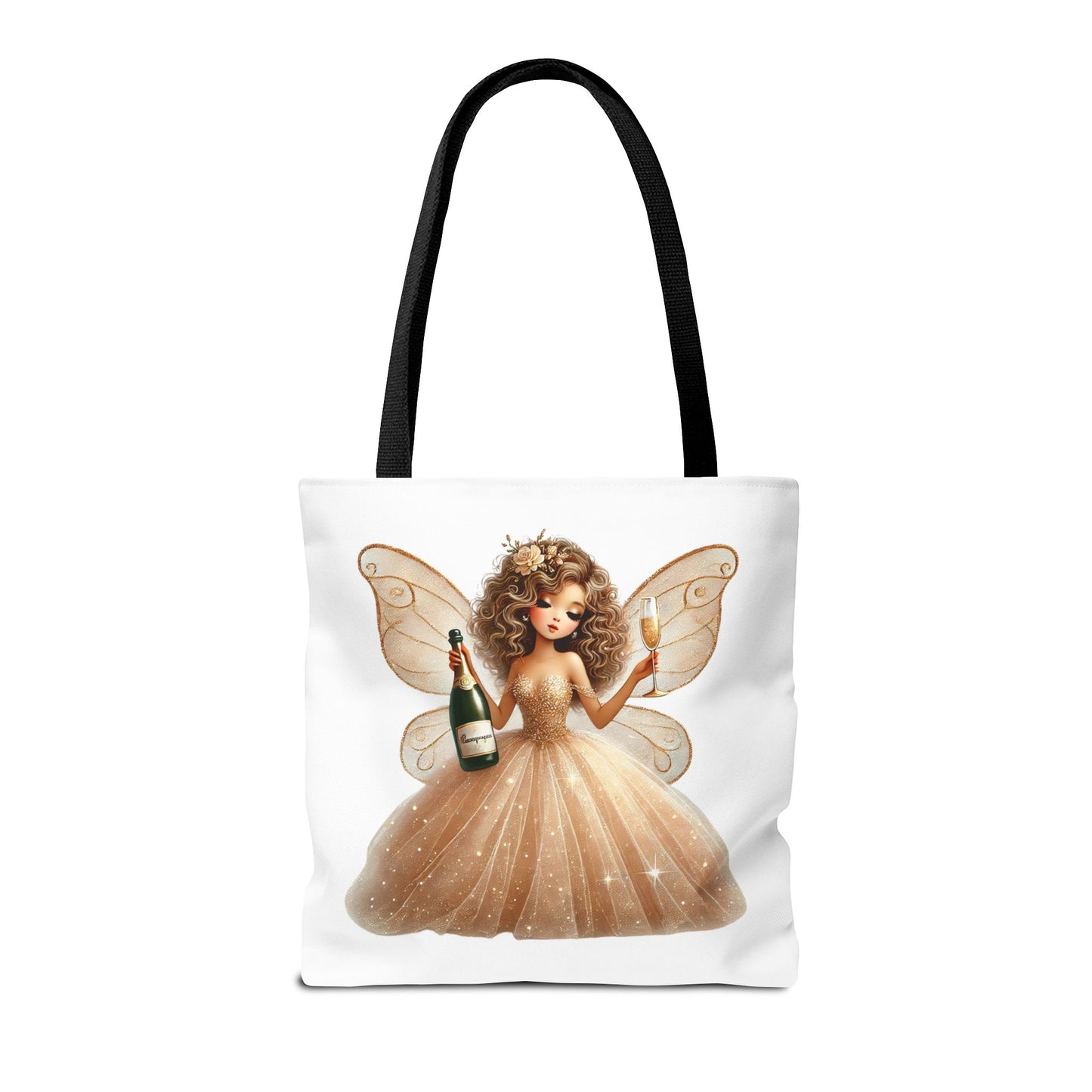 Golden Belle of Champagne Dreams – Luxe Tote Bag