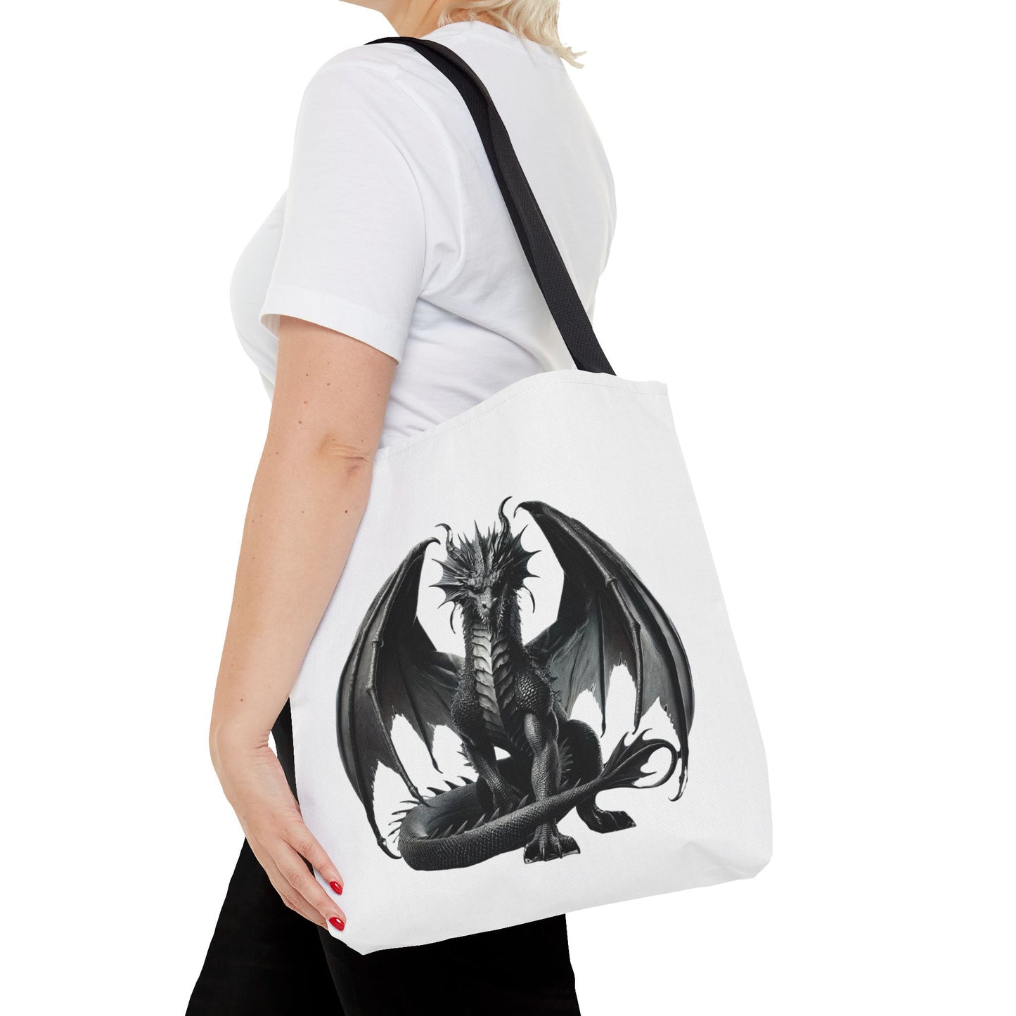 Dragon’s Lair Tote Bag – Fierce Style, Endless Utility 🐉🖤