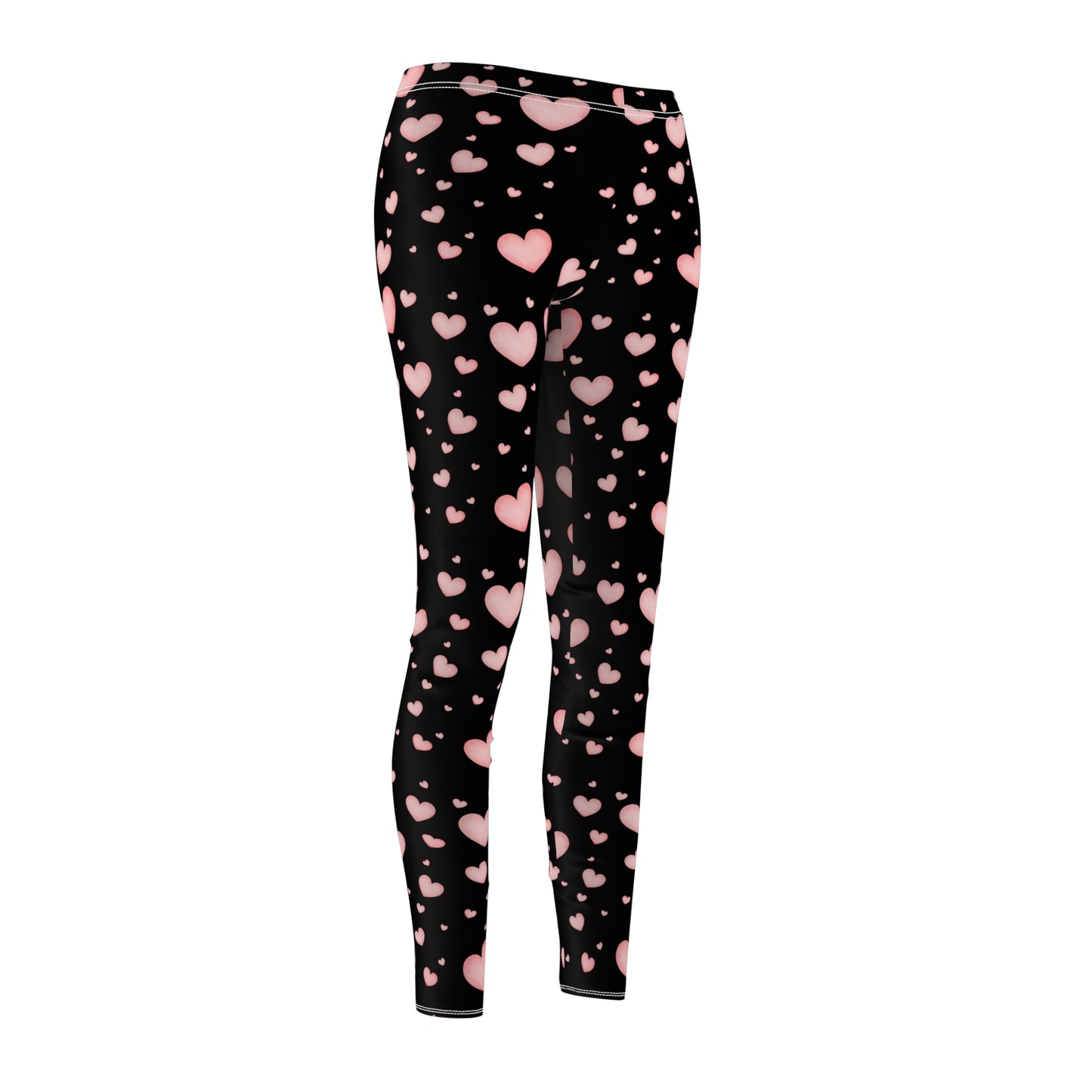 "Falling Hearts" Women’s Casual Leggings