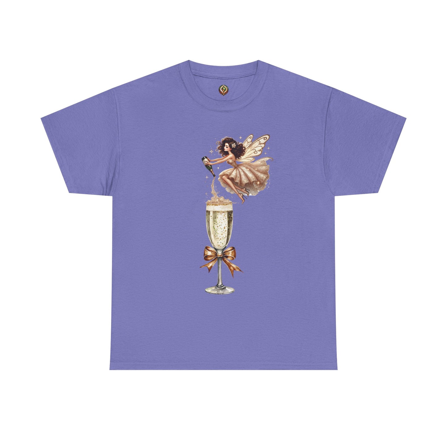Pop, Fizz, Flutter – Champagne Wishes Unisex Tee