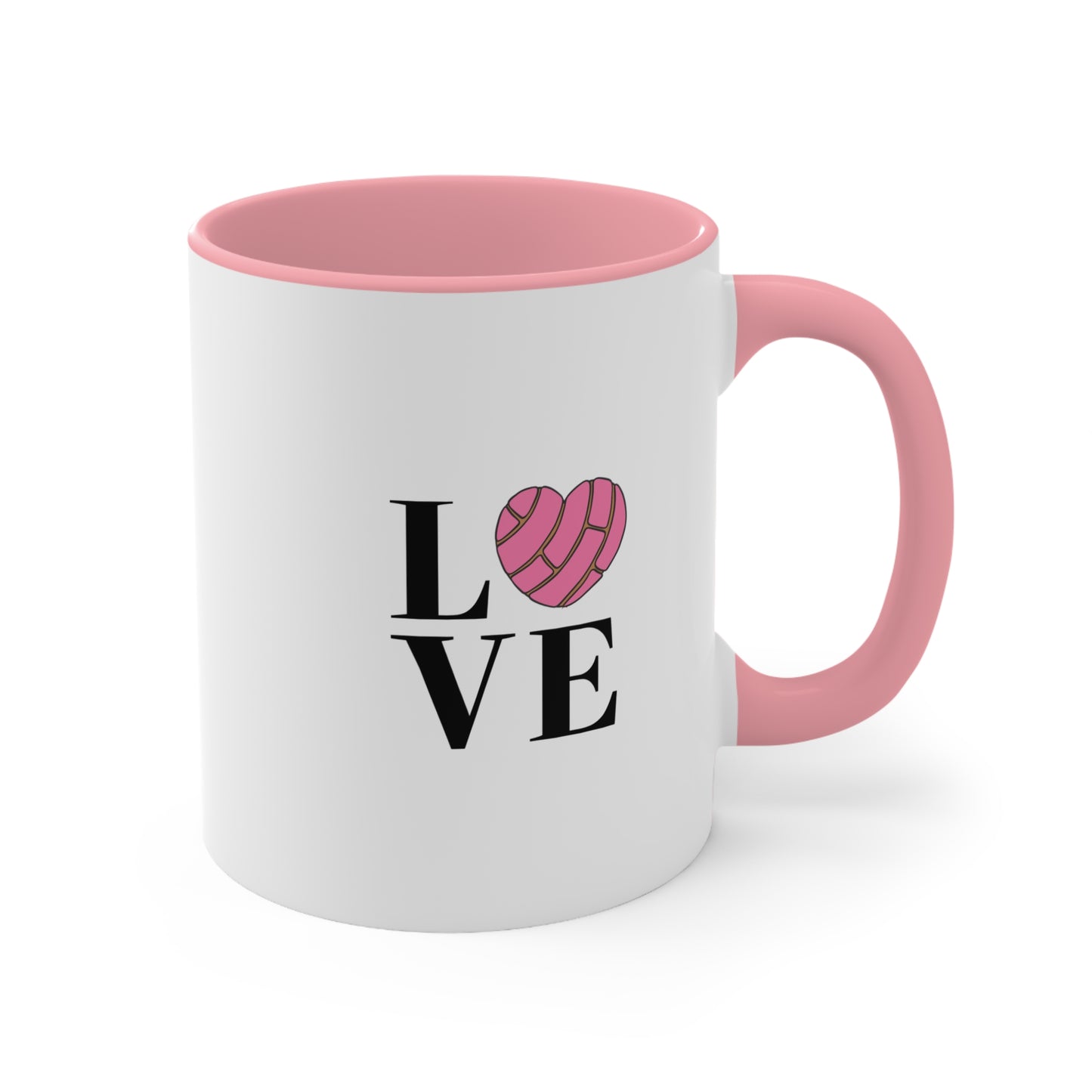 "Love Conchas" Accent Mug
