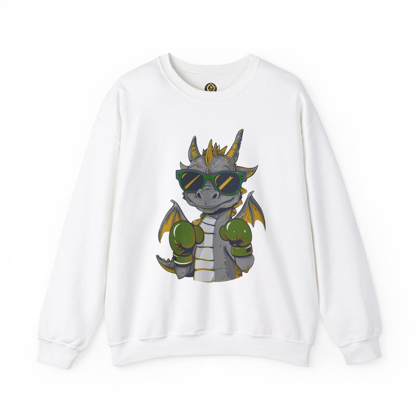 Boxing Dragon Crewneck Sweatshirt – Cozy Style with a Punch 🥊🐉