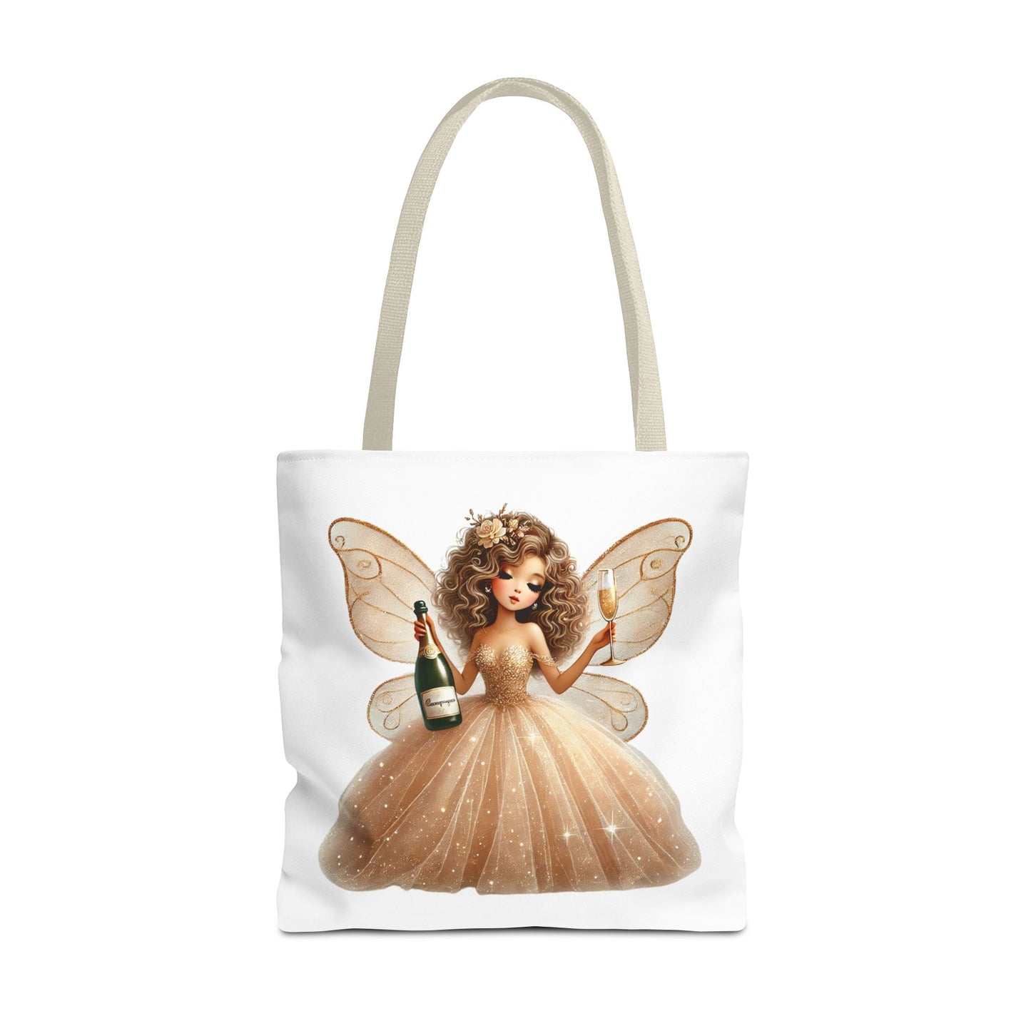 Golden Belle of Champagne Dreams – Luxe Tote Bag